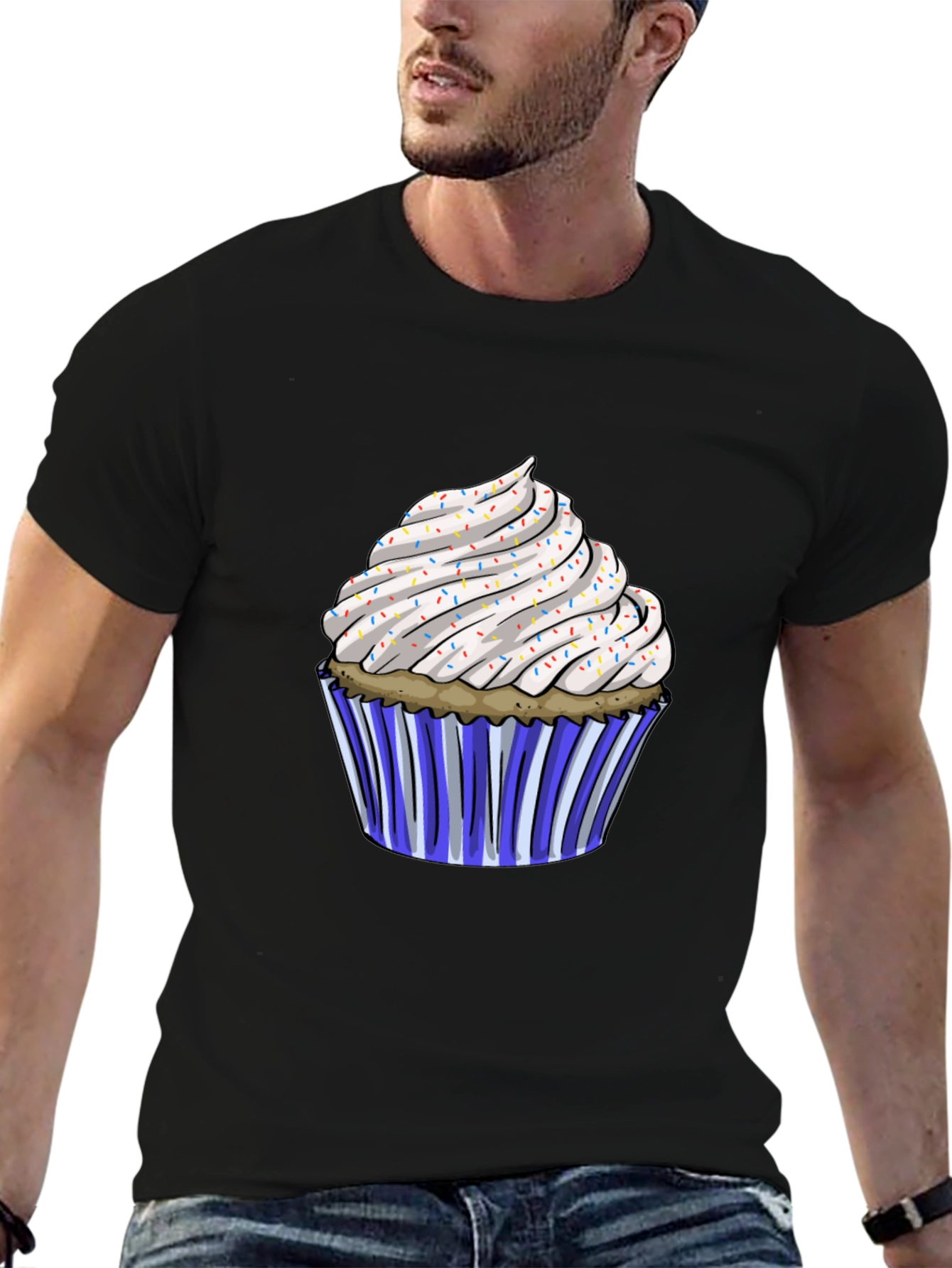 Cupcake Graphic Tee - Sweet Treat Style