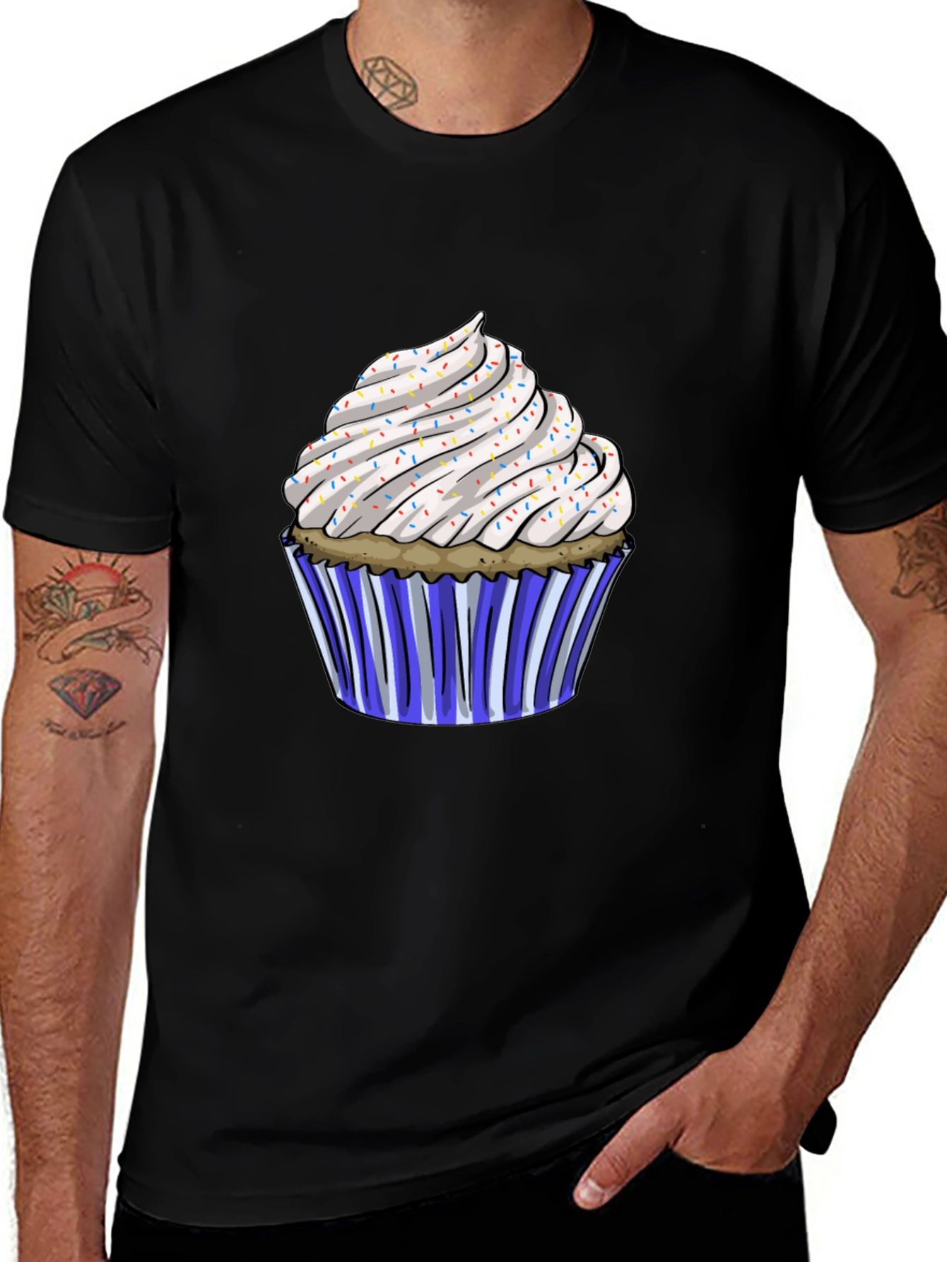 Cupcake Graphic Tee - Sweet Treat Style