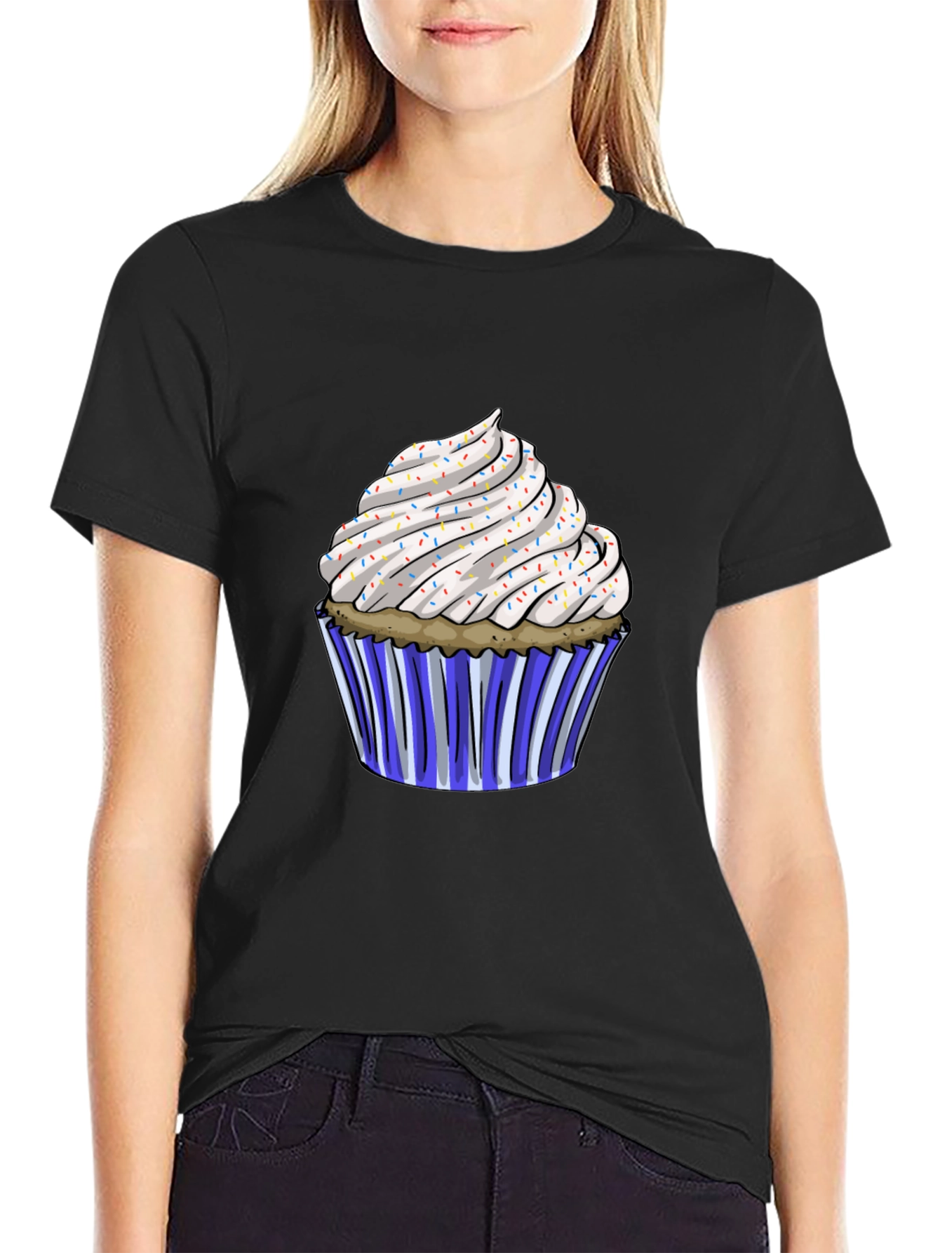 Cupcake Graphic Tee - Sweet Treat Style