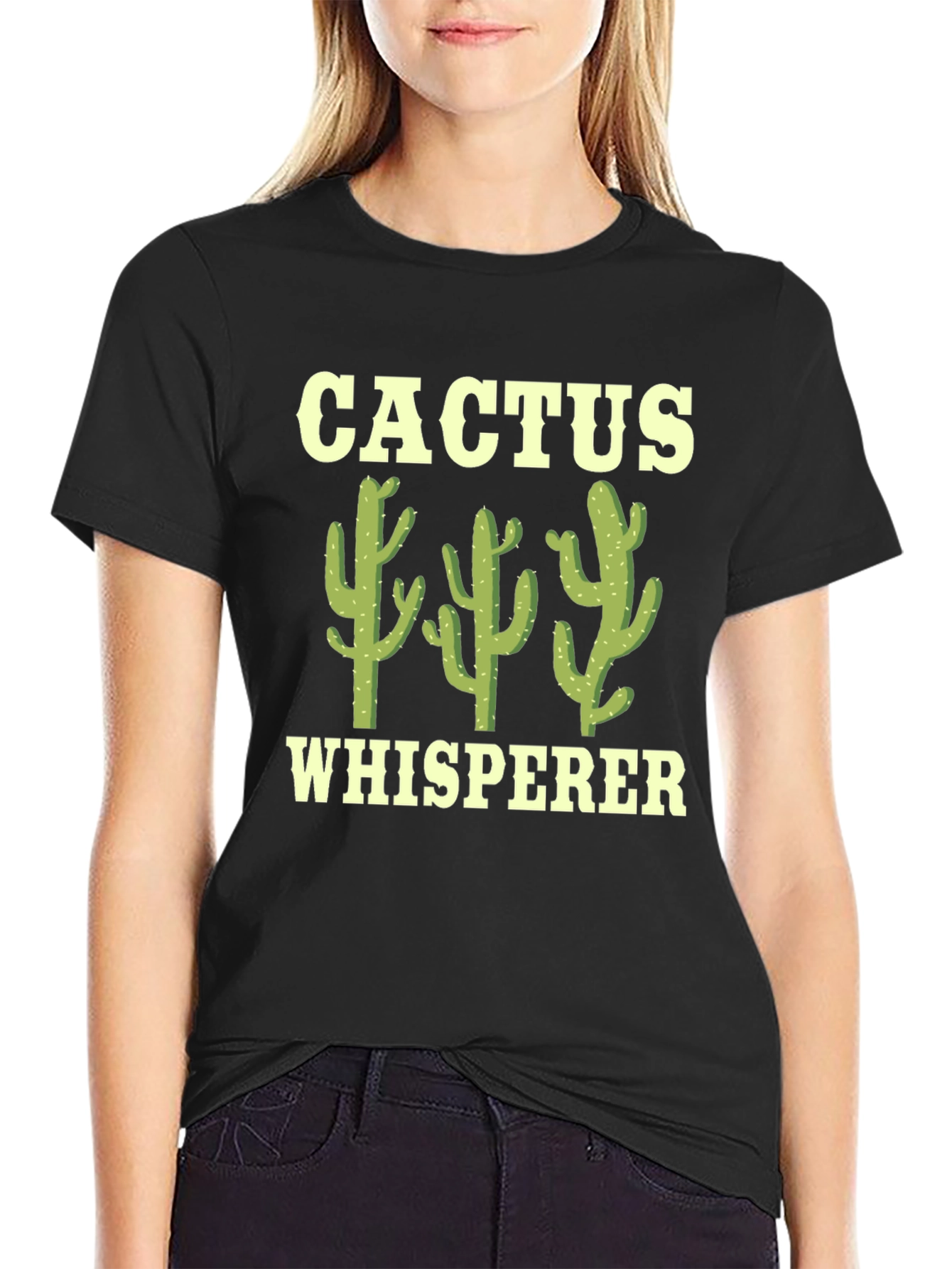 Cactus Whisperer Graphic T-Shirt