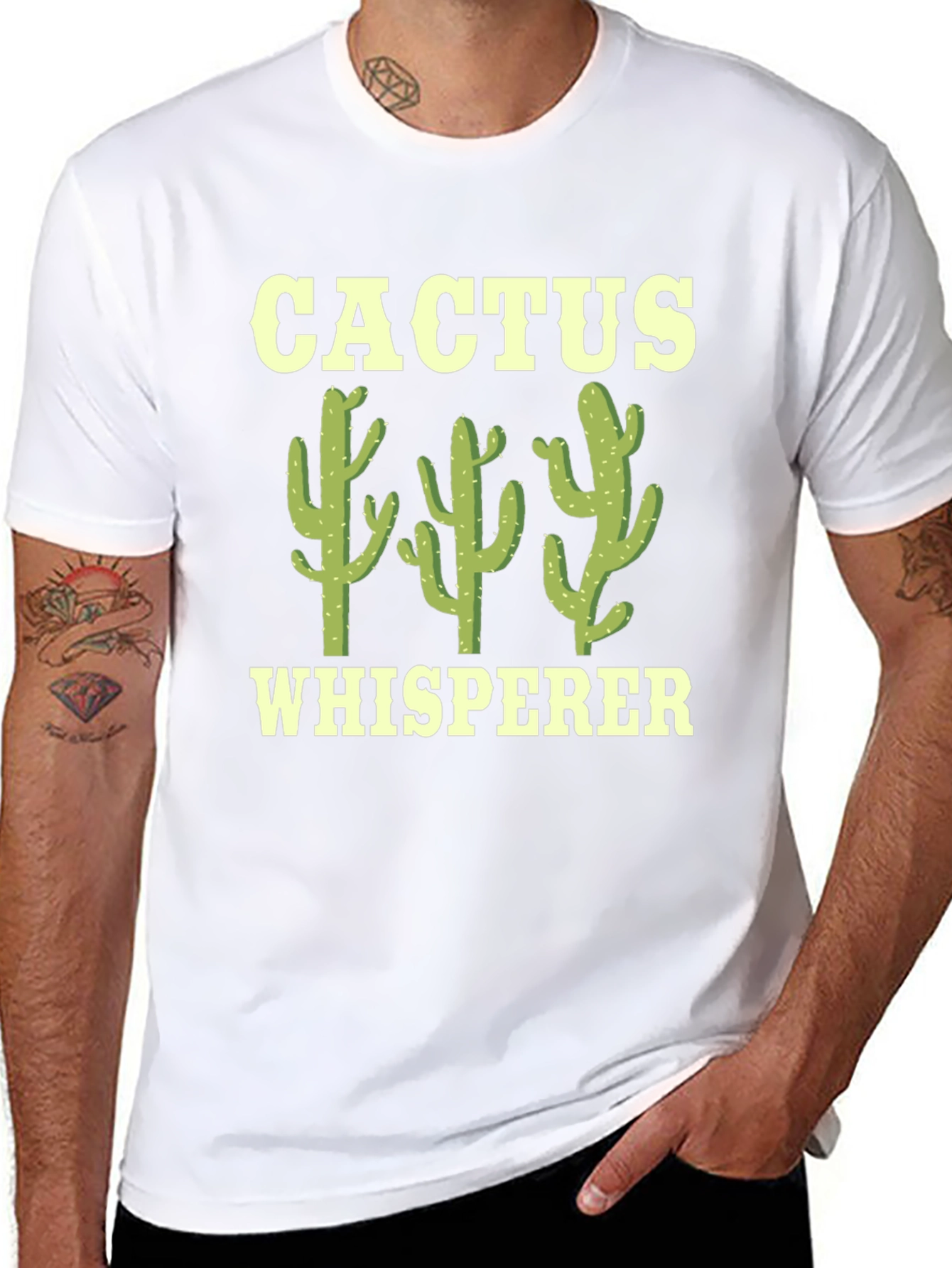 Cactus Whisperer Graphic T-Shirt