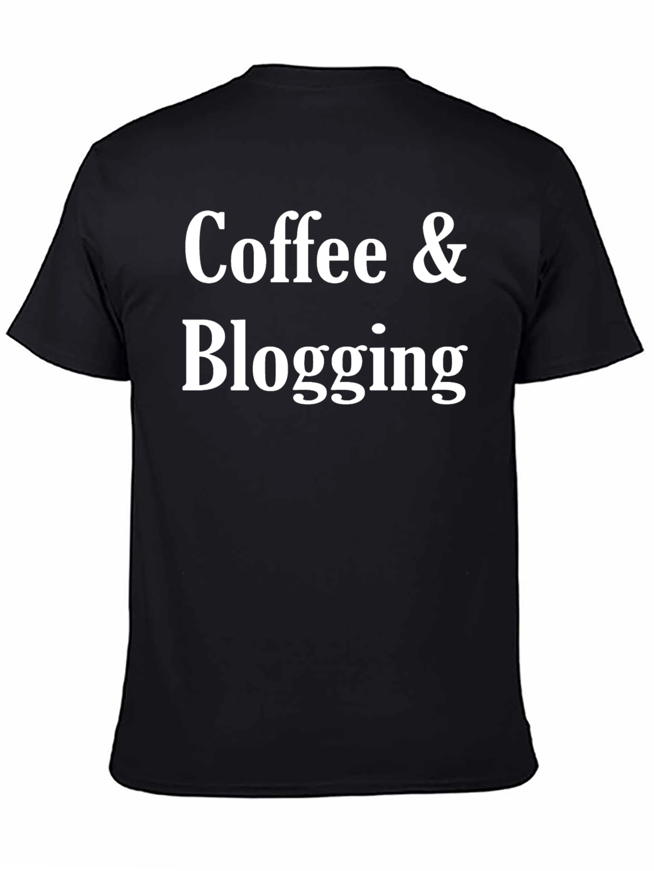 Coffee & Blogging Graphic Tee