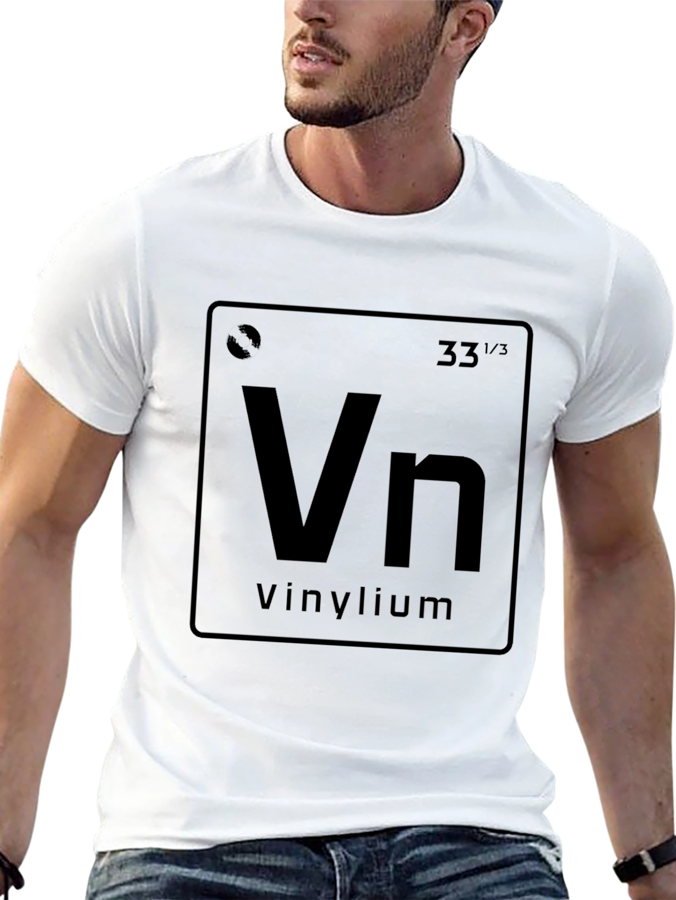 Vinylium Periodic Table T-Shirt - Music Lover Tee