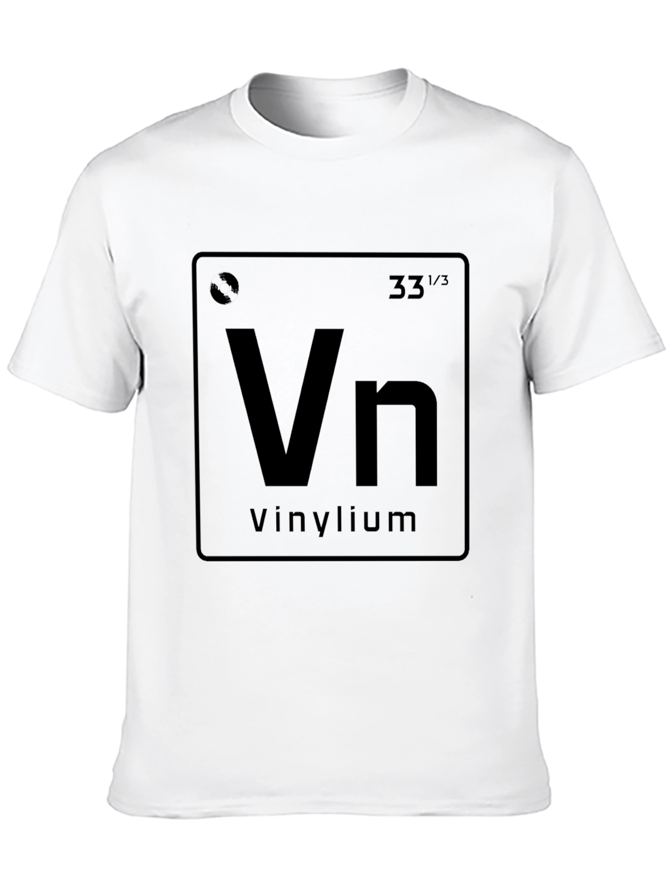Vinylium Periodic Table T-Shirt - Music Lover Tee