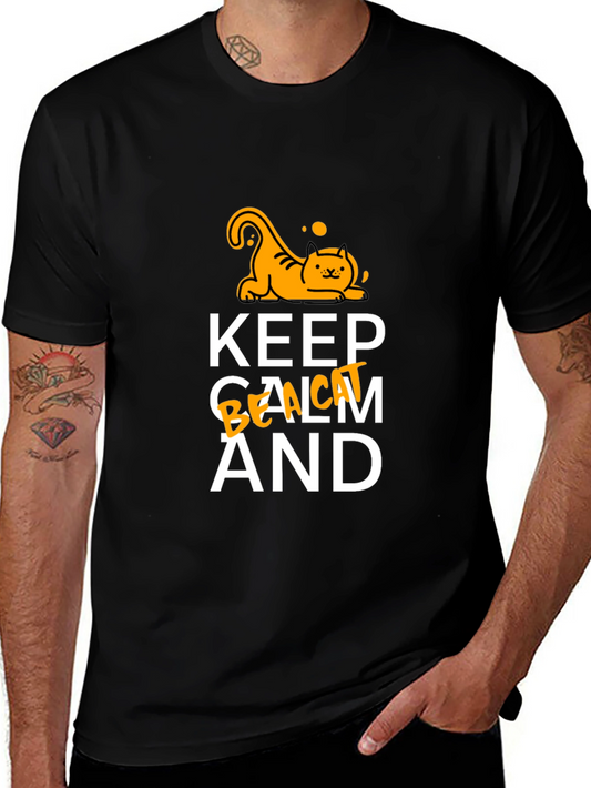 Keep Calm and Be a Cat T-Shirt