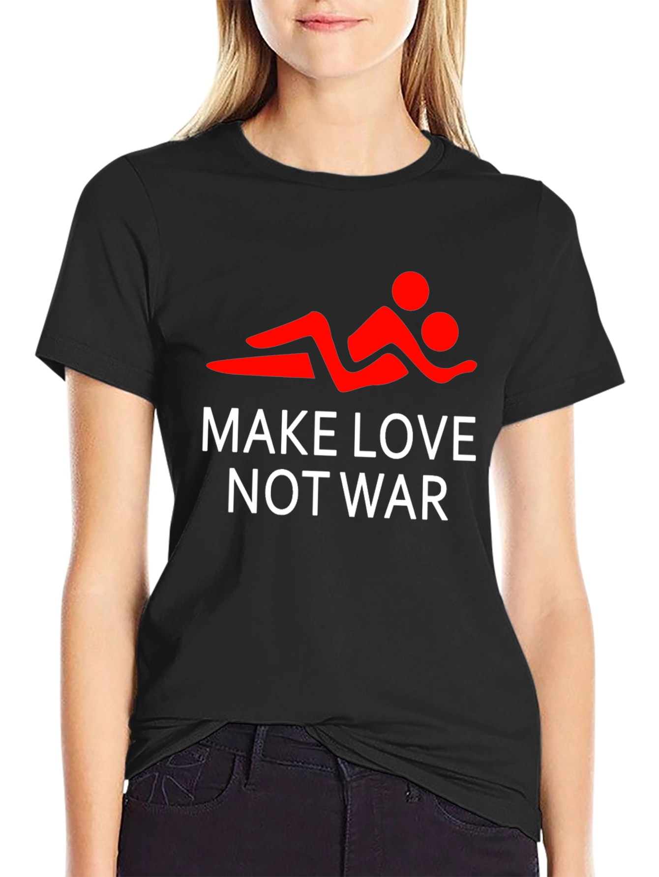 Make Love Not War Graphic Tee