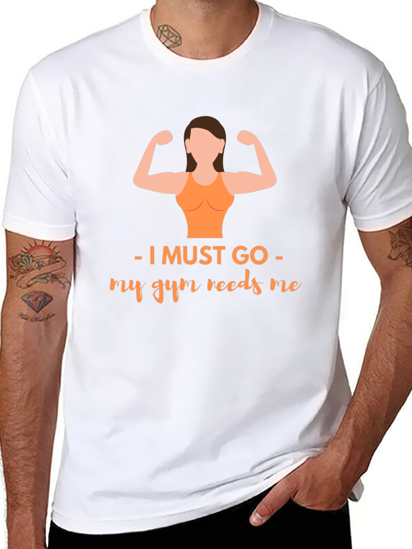 Gym Needs Me Graphic T-Shirt