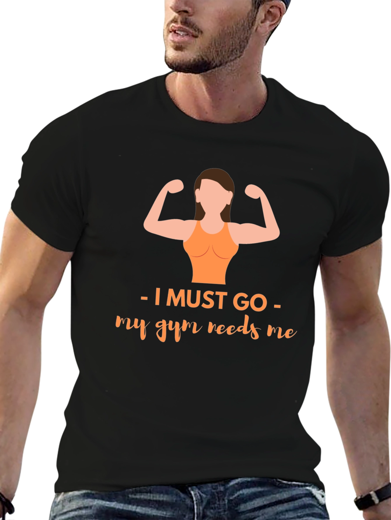 Gym Needs Me Graphic T-Shirt