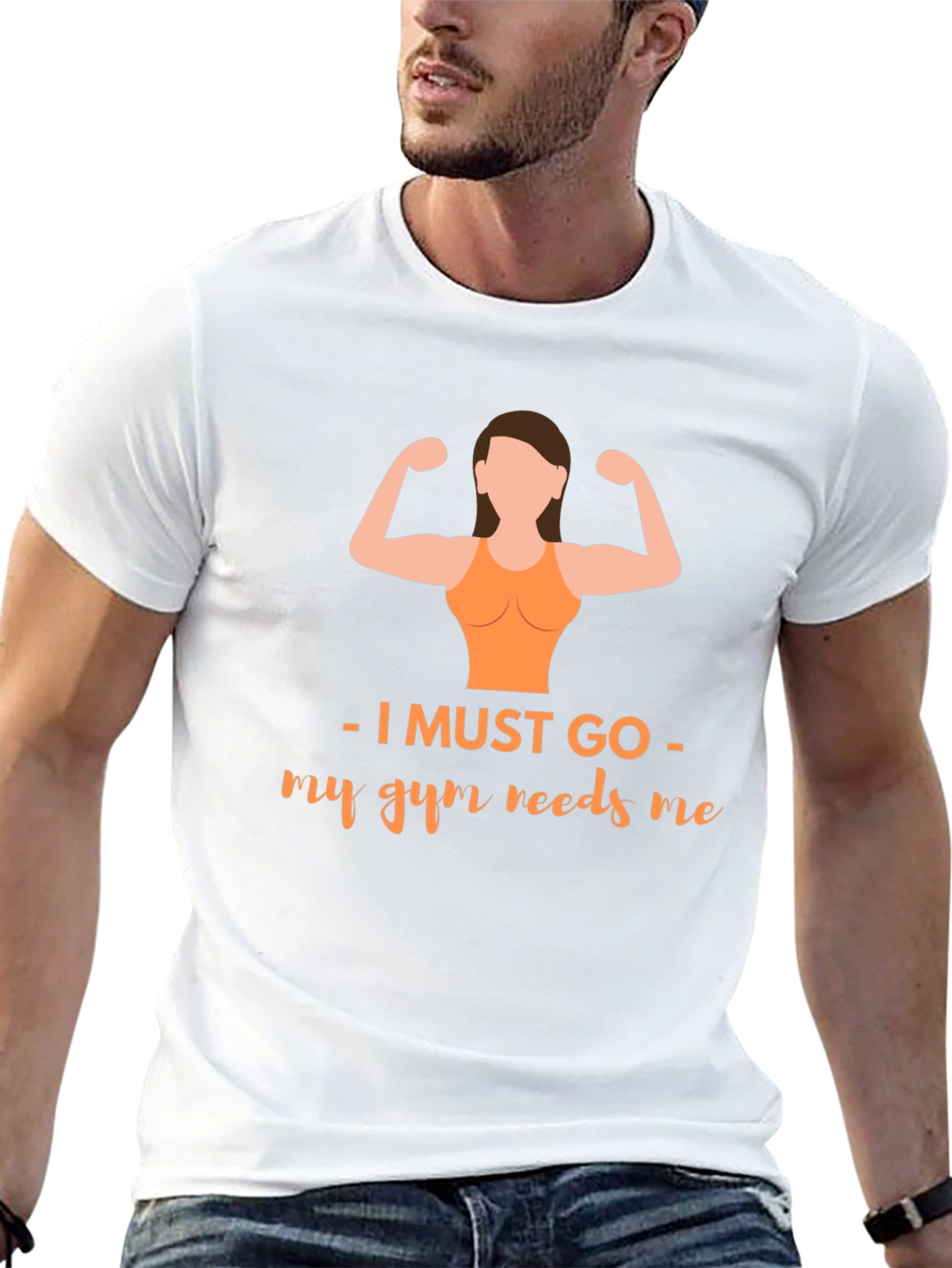 Gym Needs Me Graphic T-Shirt