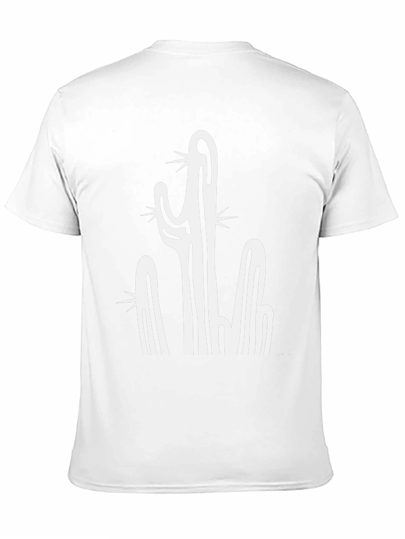 Cactus Graphic Black T-Shirt