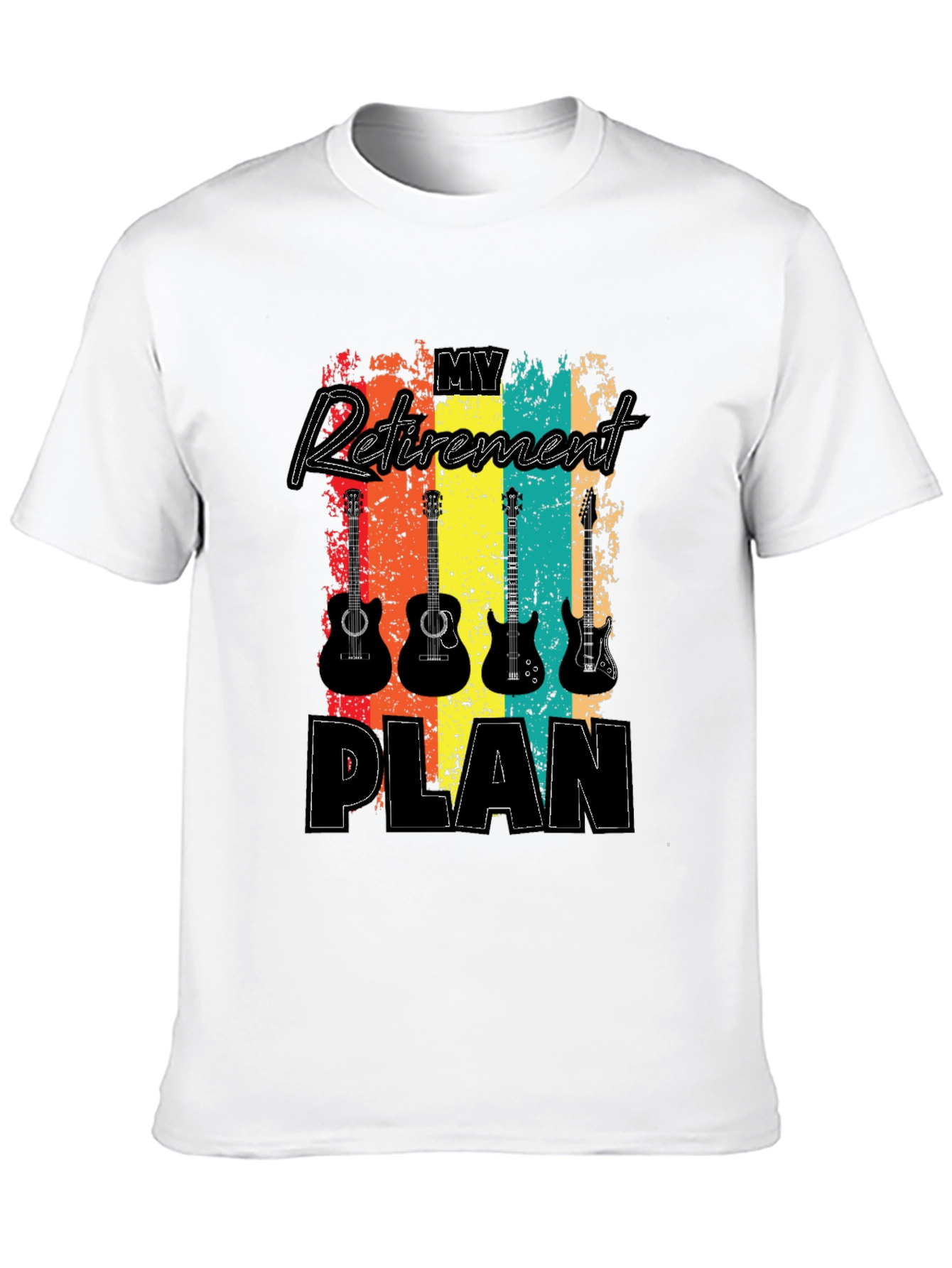 My Retirement Plan Guitar T-Shirt