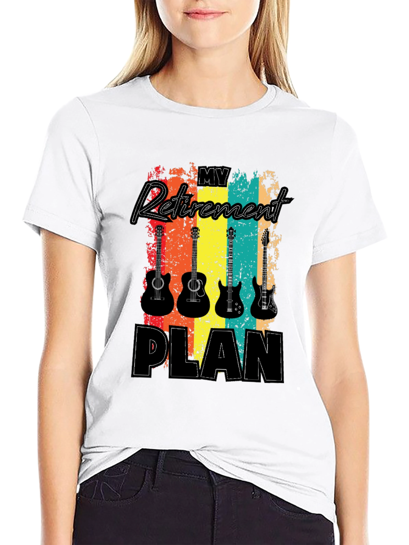 My Retirement Plan Guitar T-Shirt