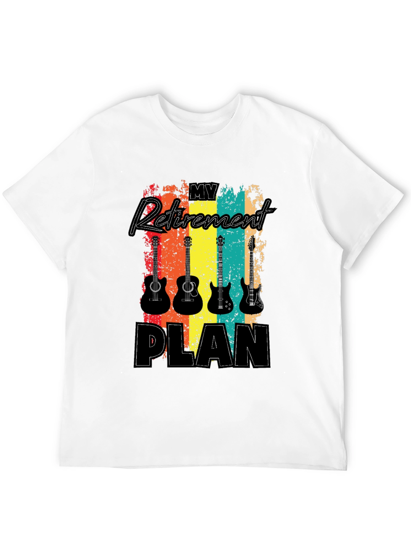 My Retirement Plan Guitar T-Shirt
