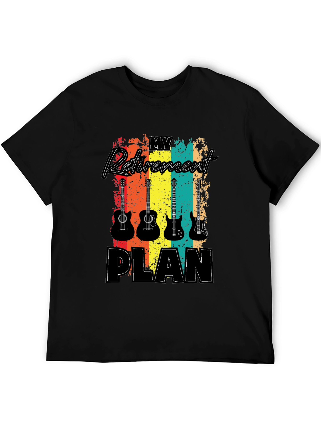 My Retirement Plan Guitar T-Shirt