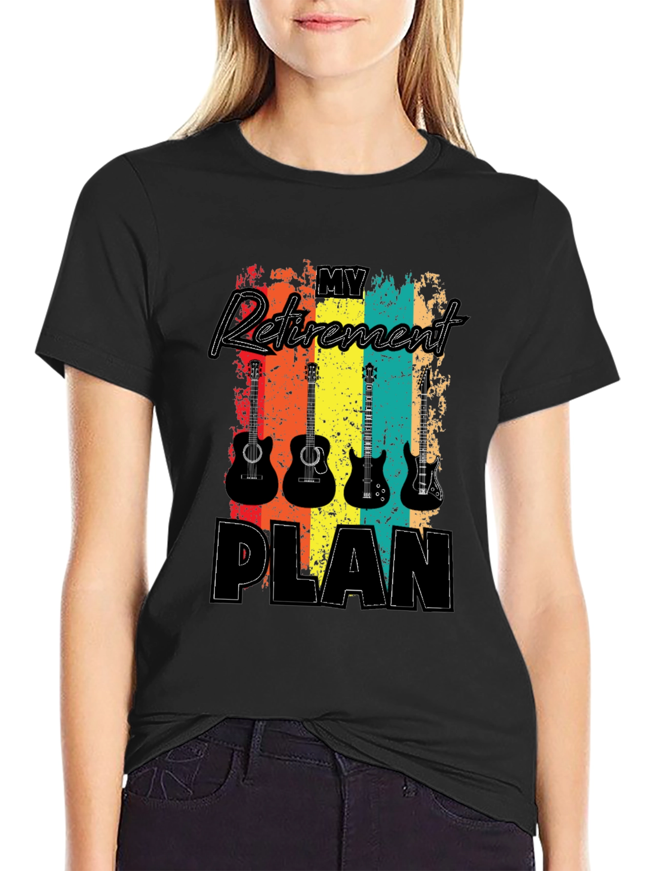 My Retirement Plan Guitar T-Shirt