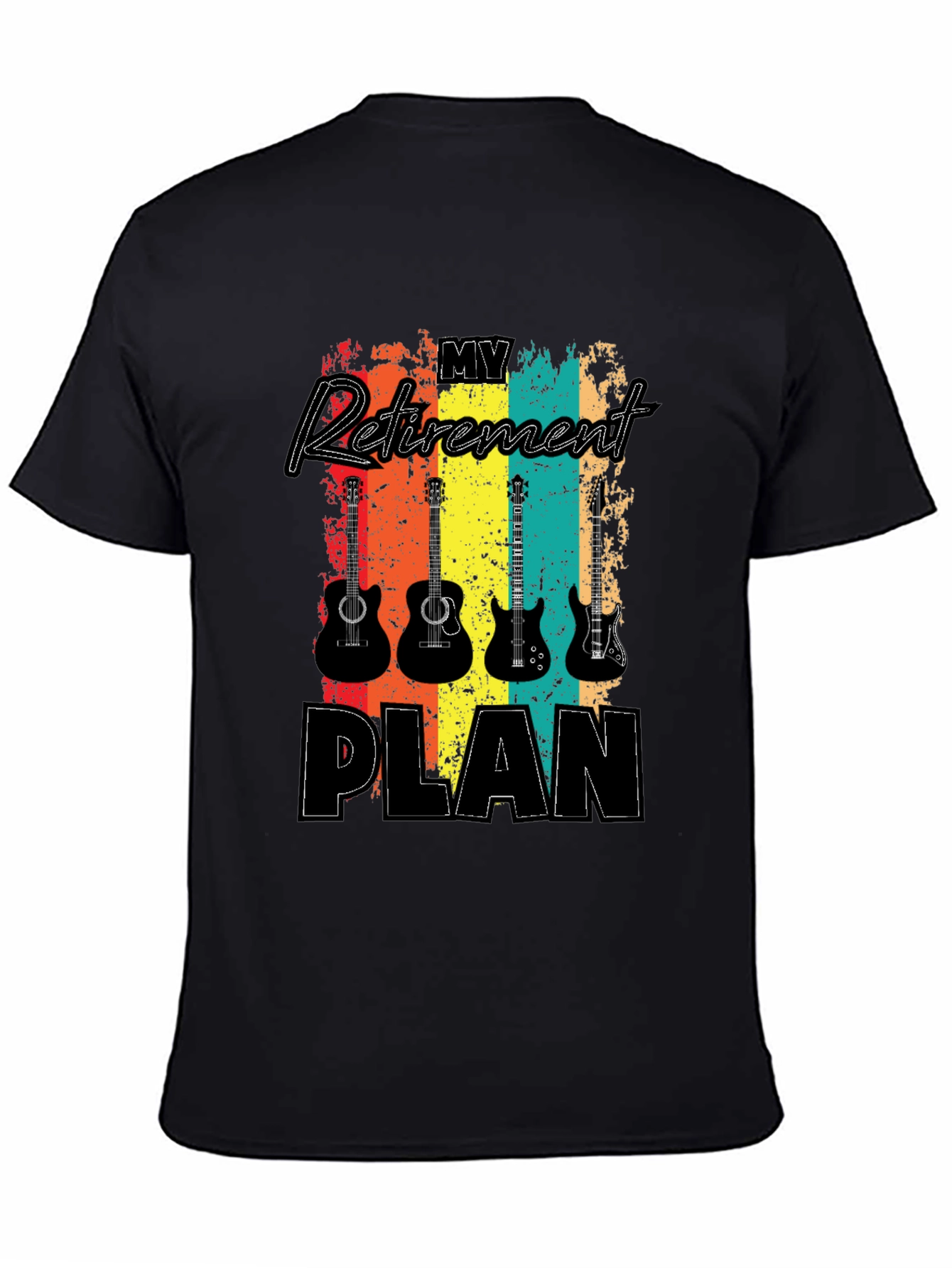 My Retirement Plan Guitar T-Shirt