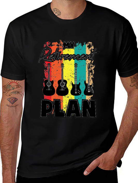 My Retirement Plan Guitar T-Shirt