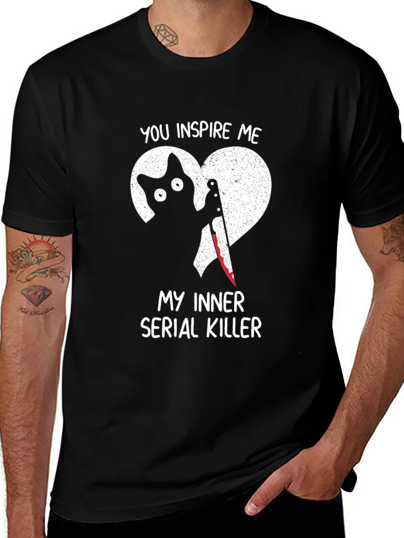 Cat Serial Killer T-Shirt - You Inspire Me