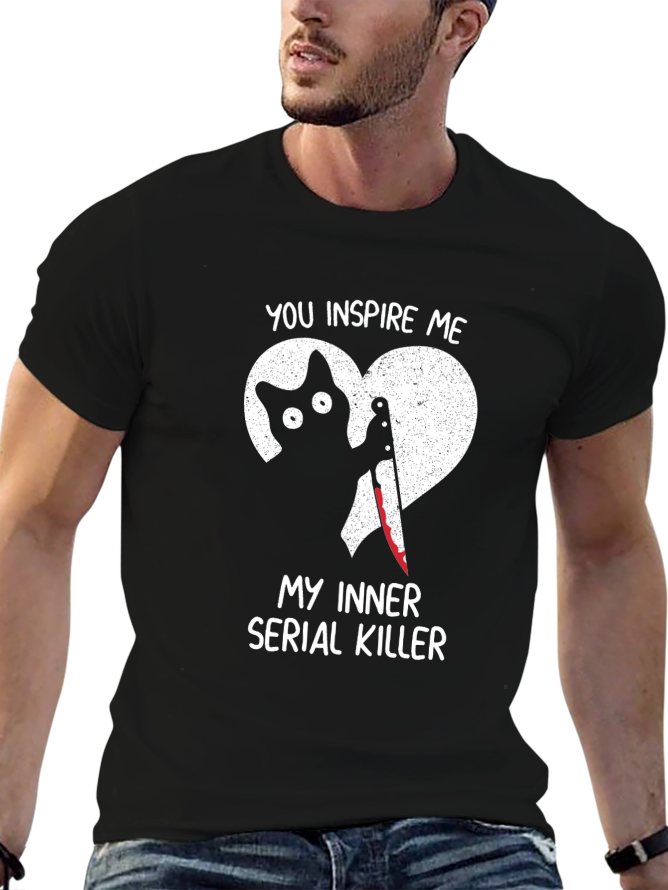 Cat Serial Killer T-Shirt - You Inspire Me