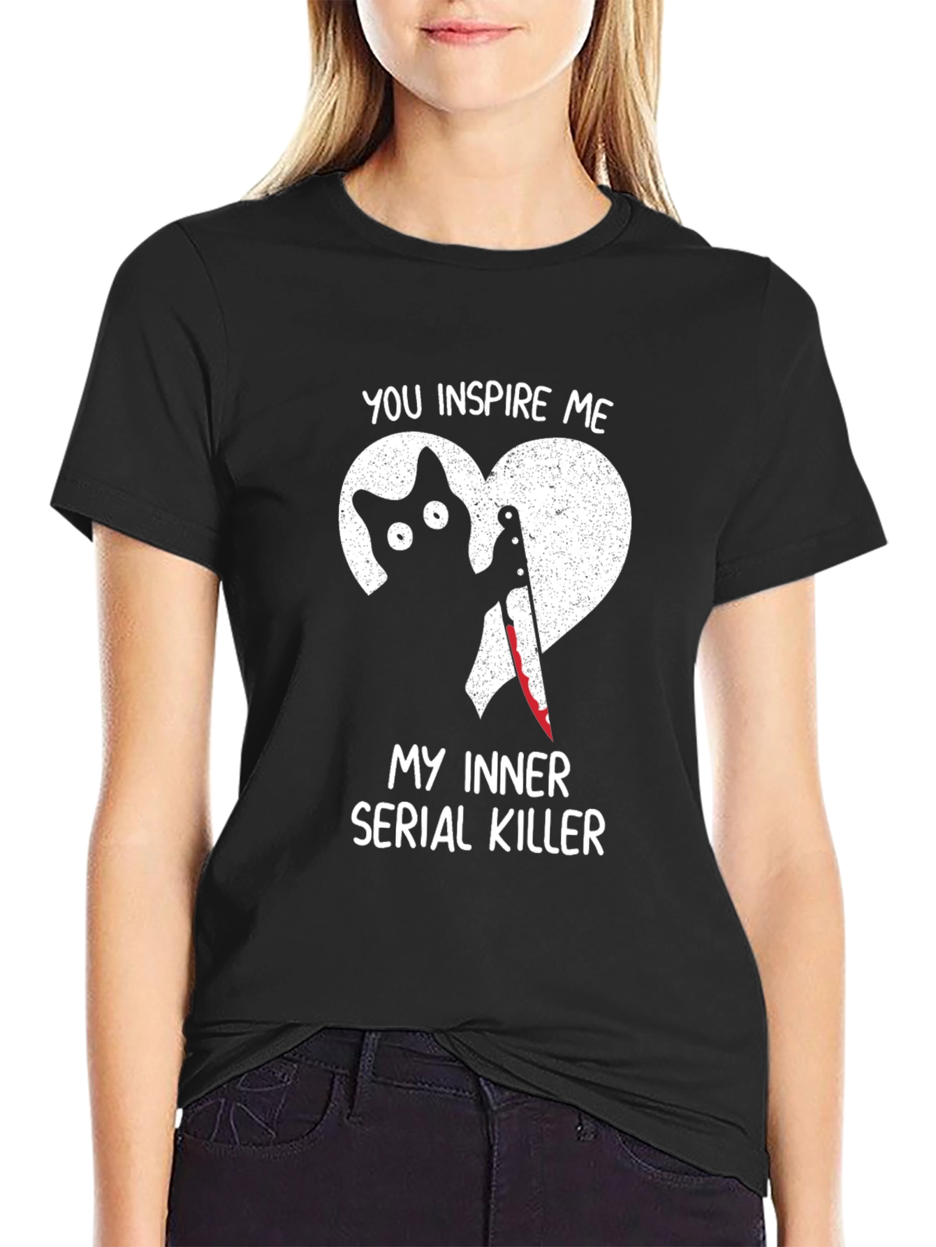 Cat Serial Killer T-Shirt - You Inspire Me