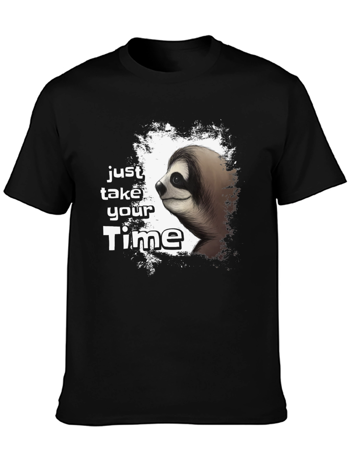 Just Take Your Time Sloth Graphic Tee