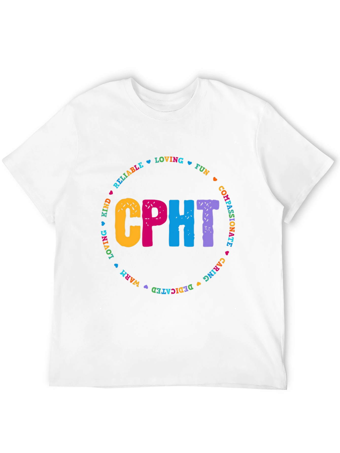 CPHT Colorful Heart T-Shirt