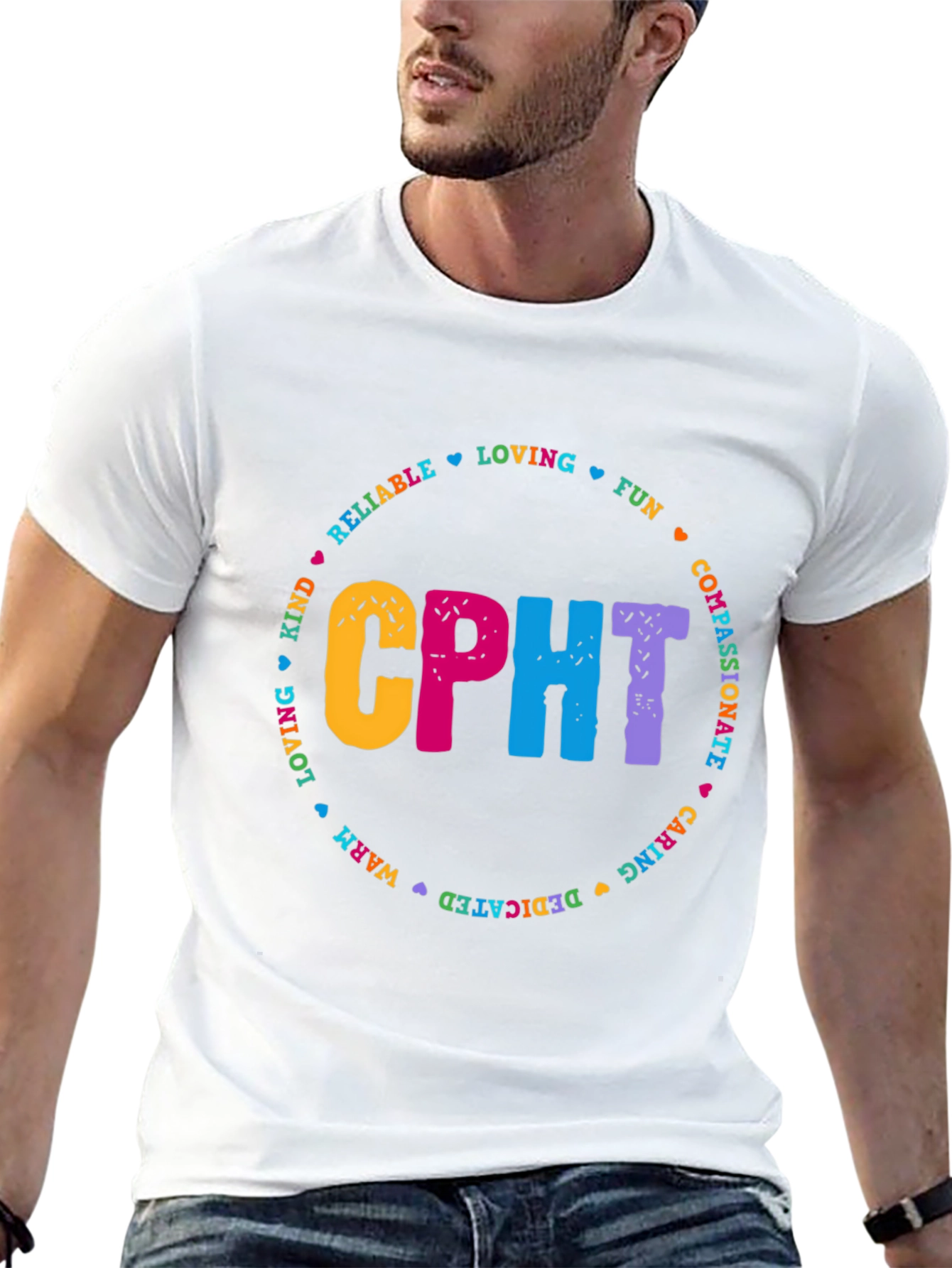 CPHT Colorful Heart T-Shirt