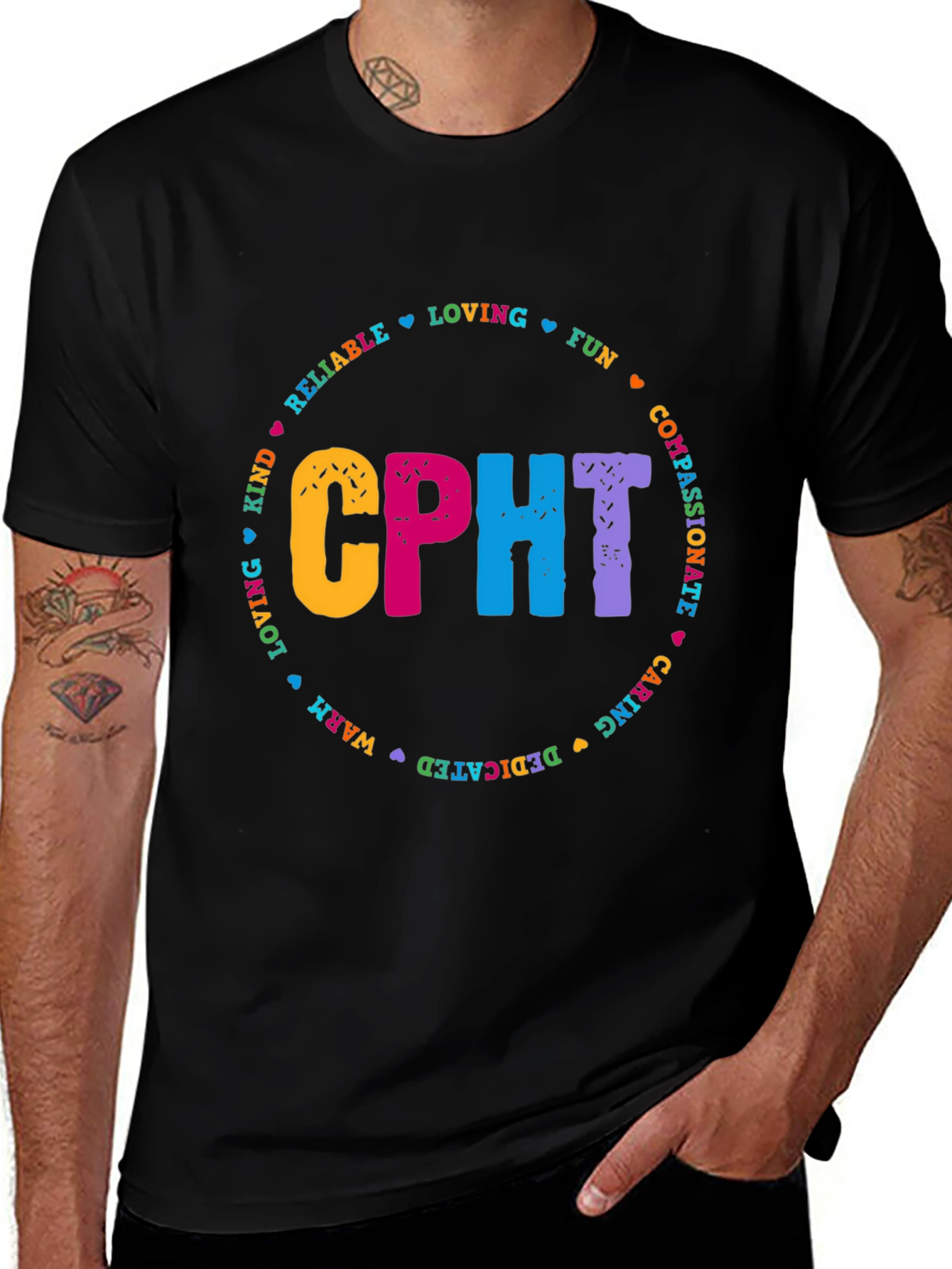 CPHT Colorful Heart T-Shirt