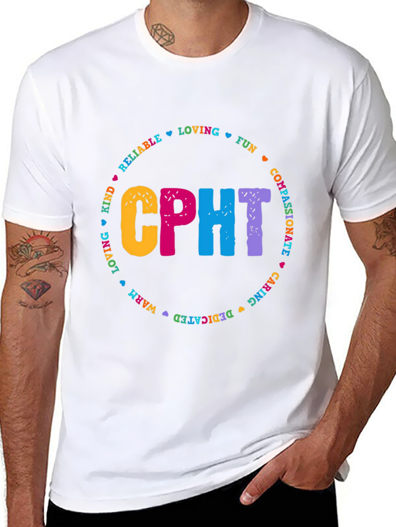 CPHT Colorful Heart T-Shirt