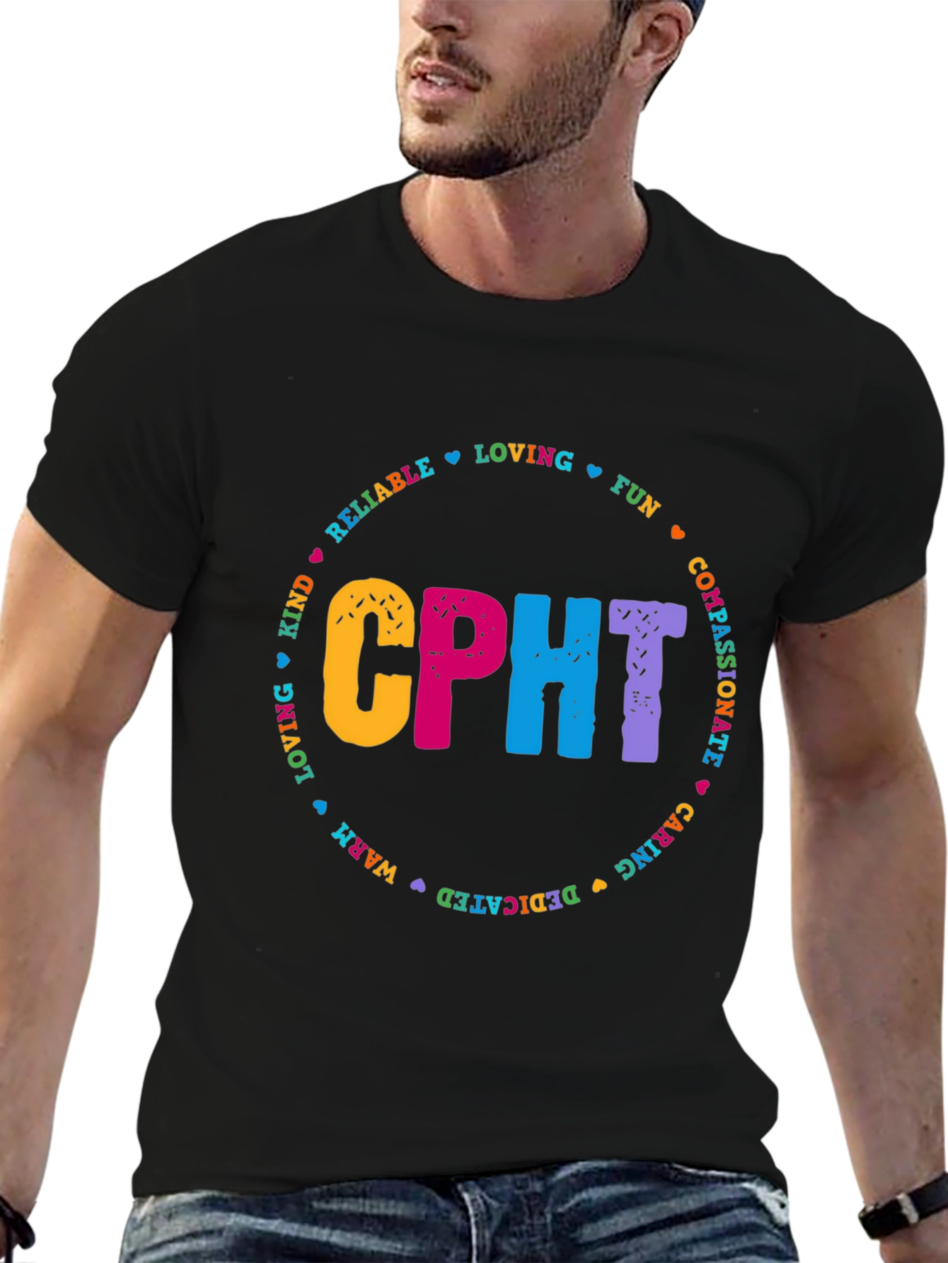 CPHT Colorful Heart T-Shirt