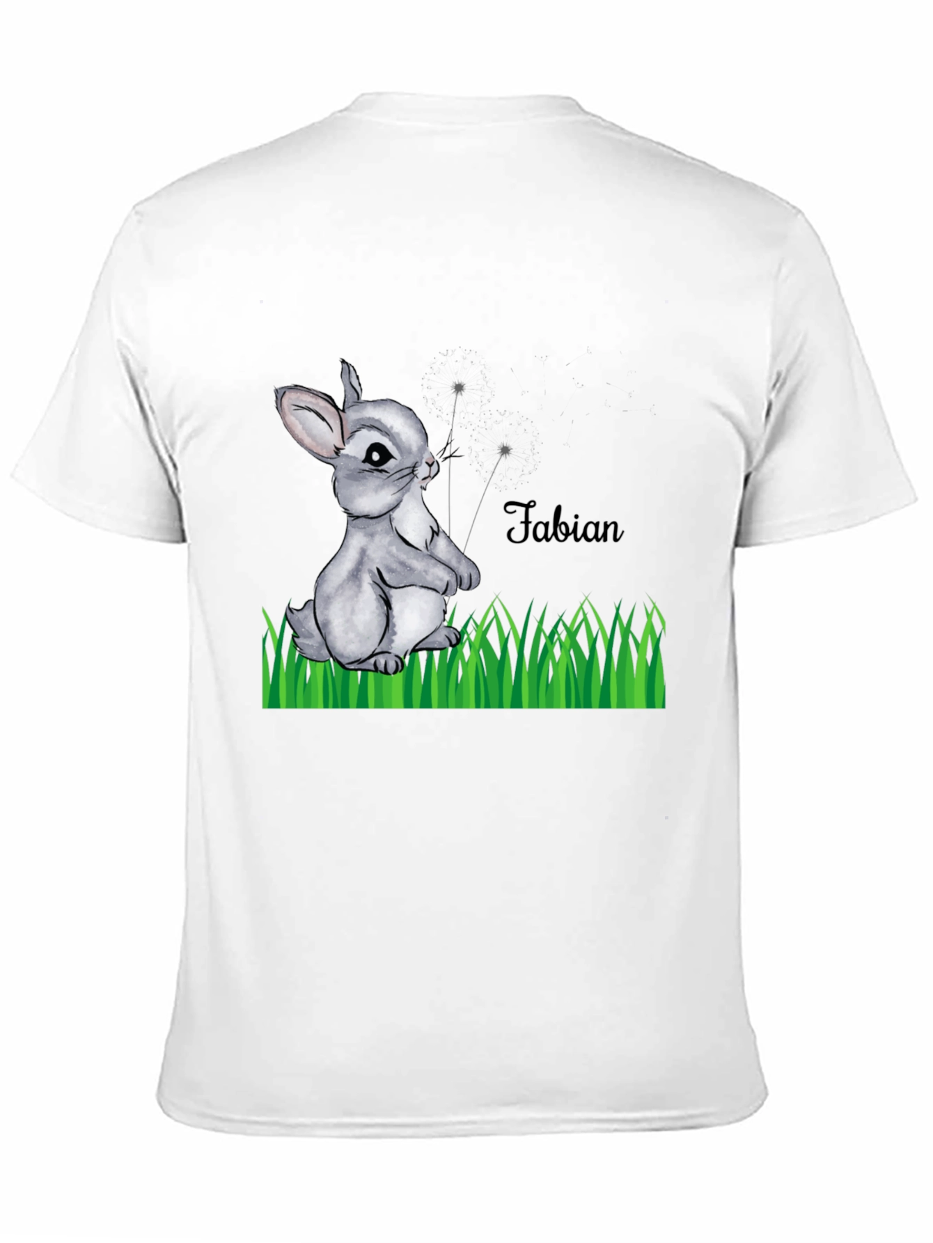 Cute Rabbit T-Shirt - Fabian Design Soft Cotton