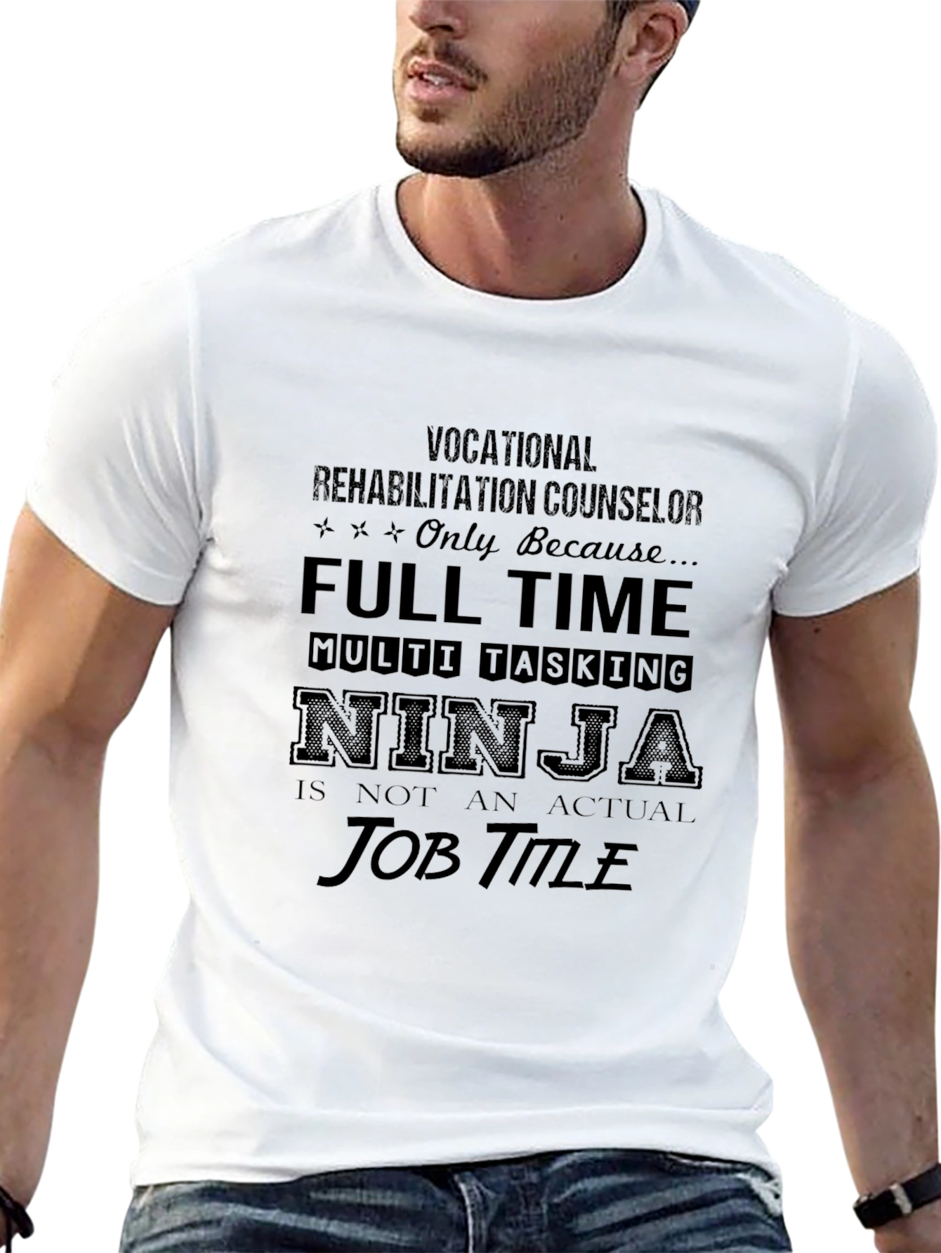 Vocational Counselor Ninja T-Shirt