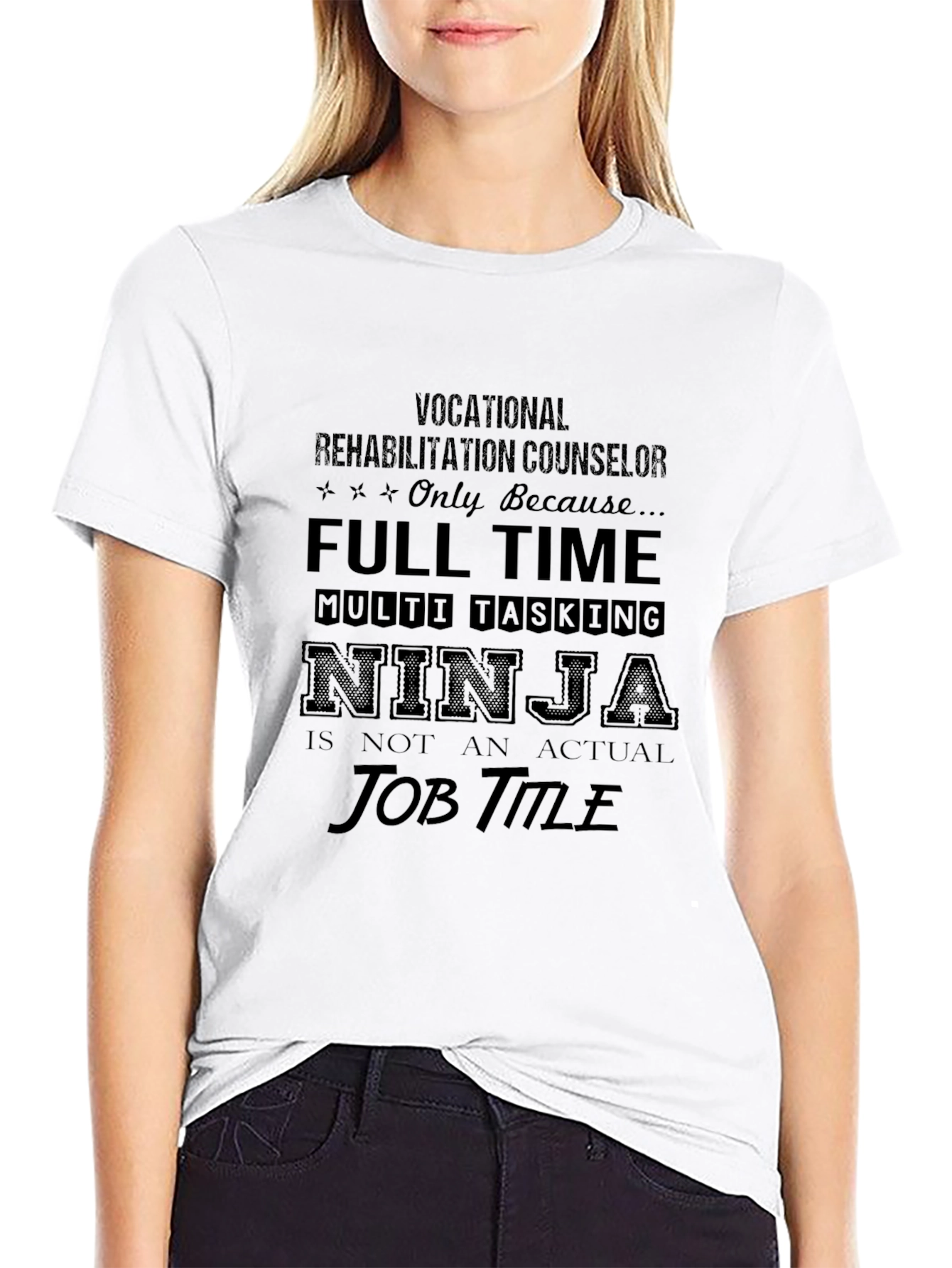 Vocational Counselor Ninja T-Shirt