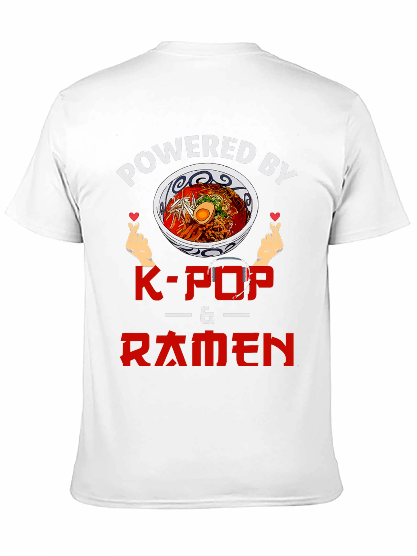 Powered By K-Pop & Ramen T-Shirt
