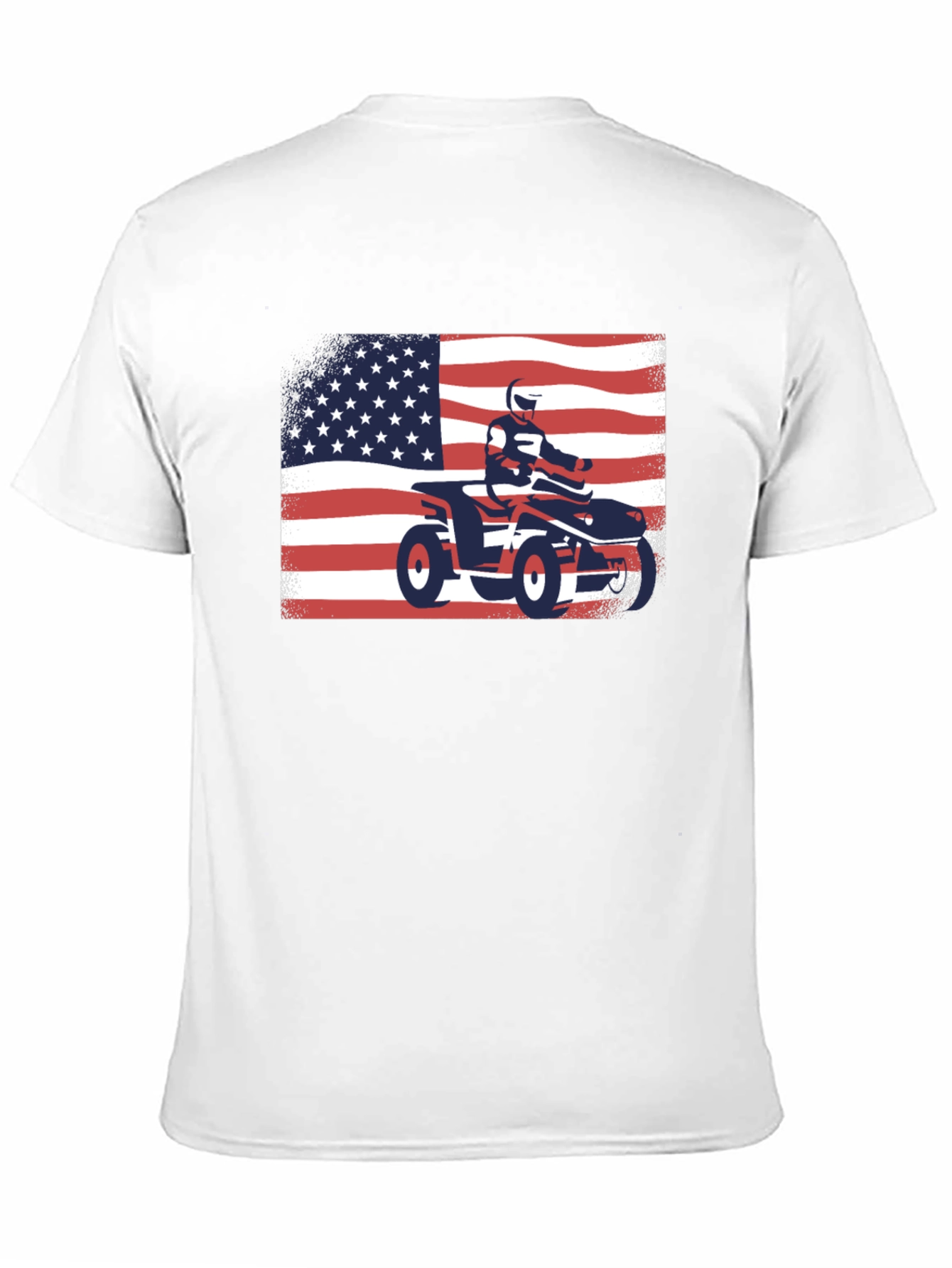American Flag ATV Rider T-Shirt