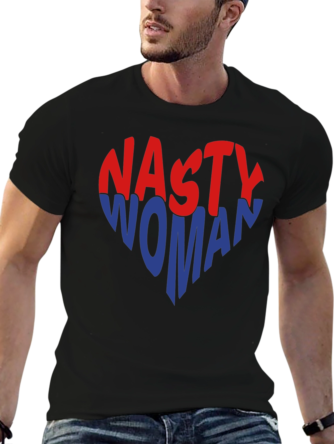 Nasty Woman Graphic Tee - Political Statement Shirt