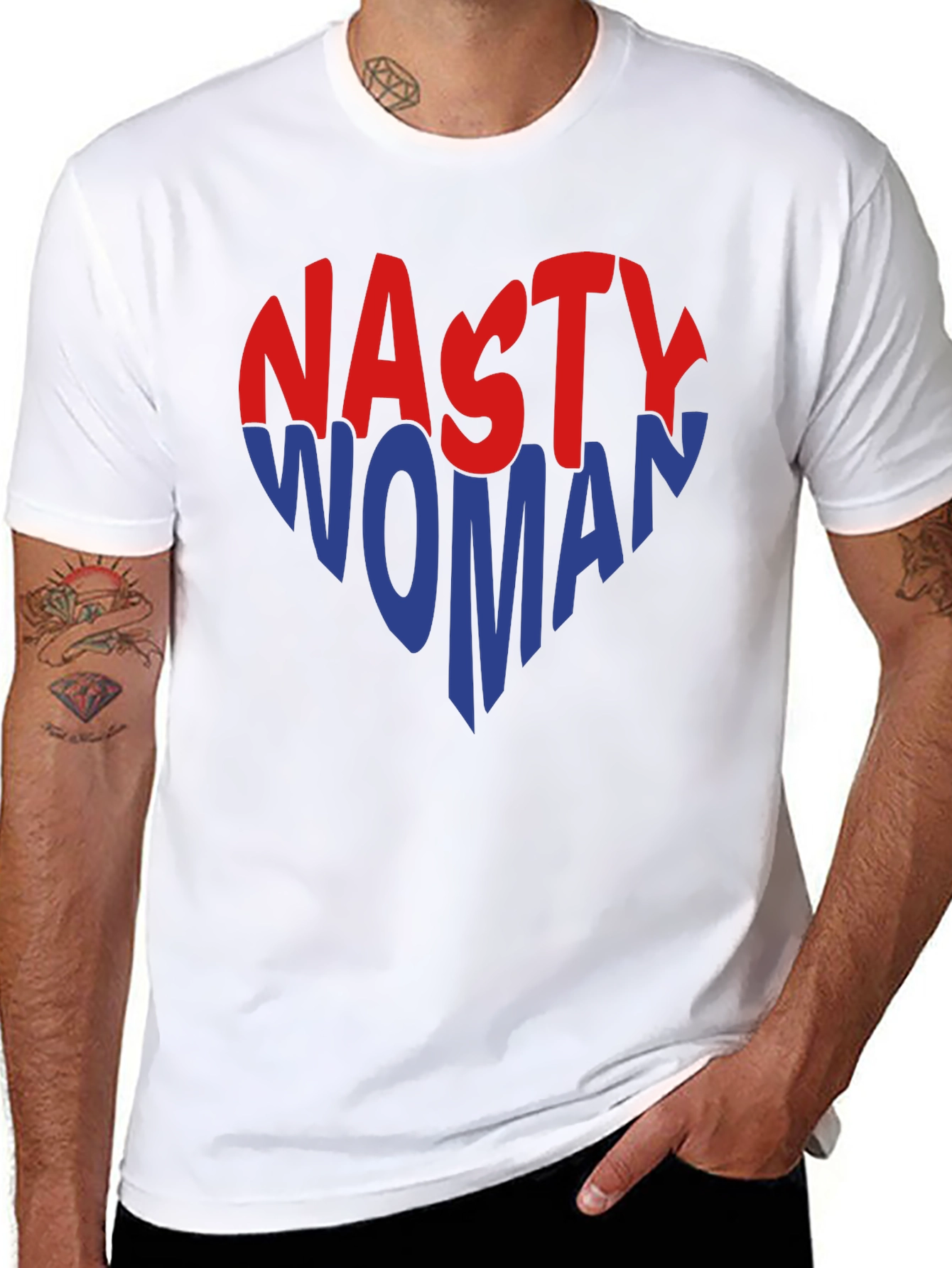 Nasty Woman Graphic Tee - Political Statement Shirt