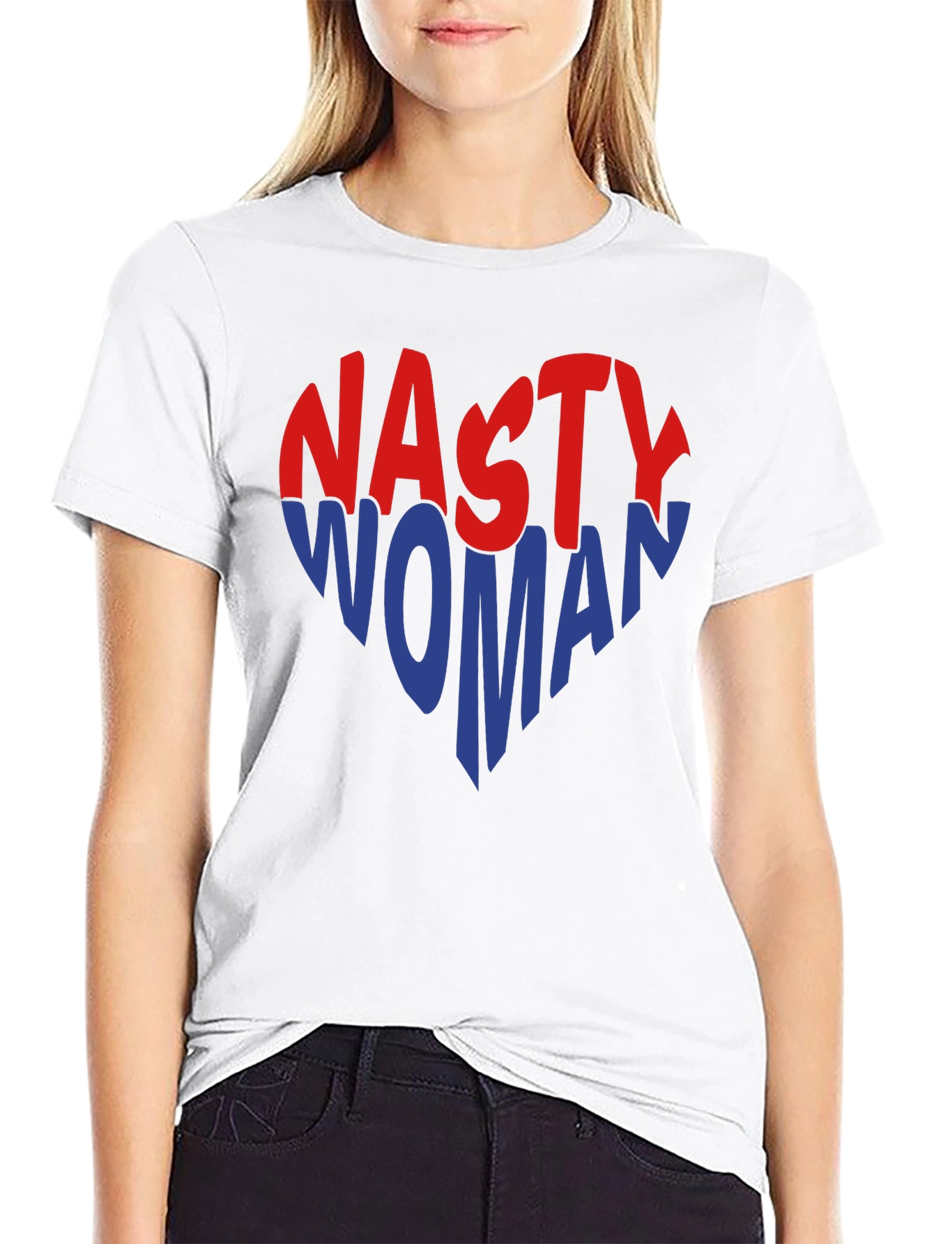 Nasty Woman Graphic Tee - Political Statement Shirt