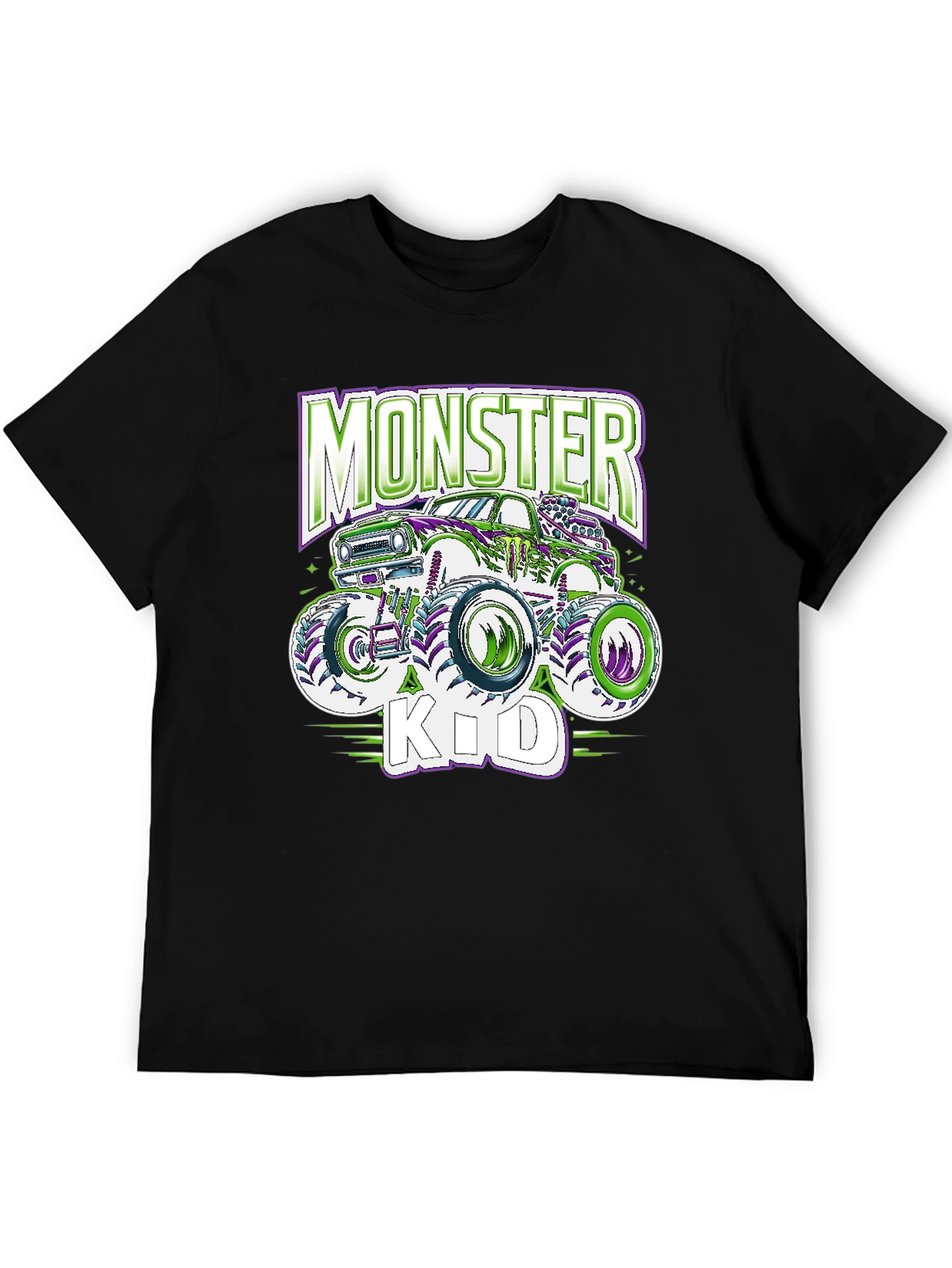 Monster Kid Truck Graphic T-Shirt