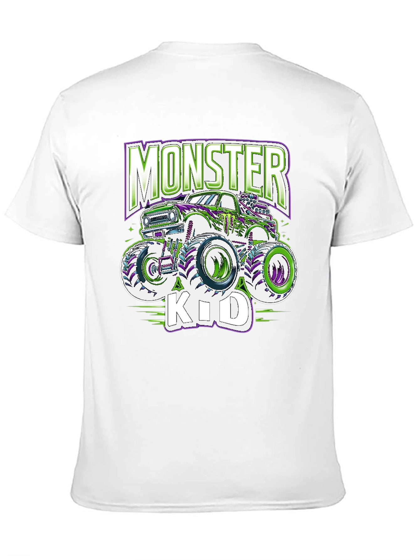Monster Kid Truck Graphic T-Shirt