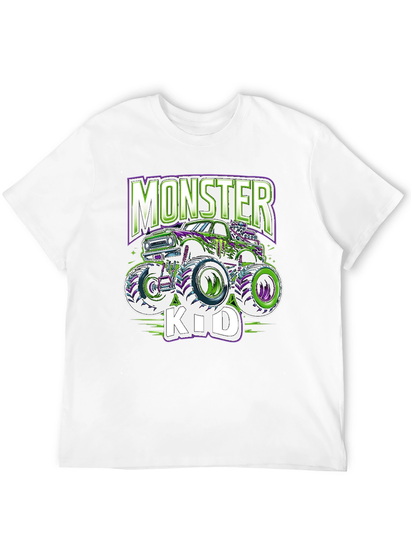 Monster Kid Truck Graphic T-Shirt