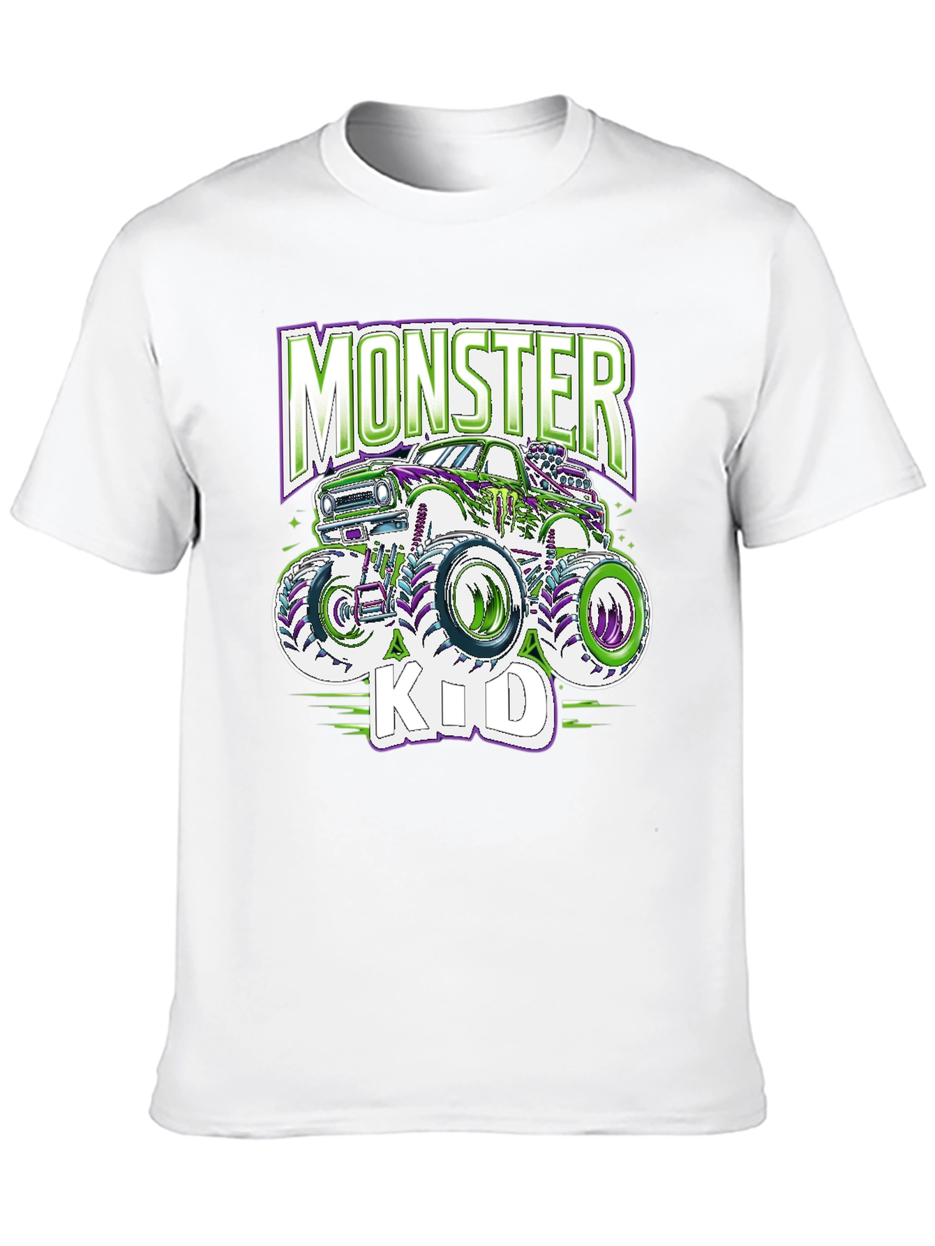 Monster Kid Truck Graphic T-Shirt