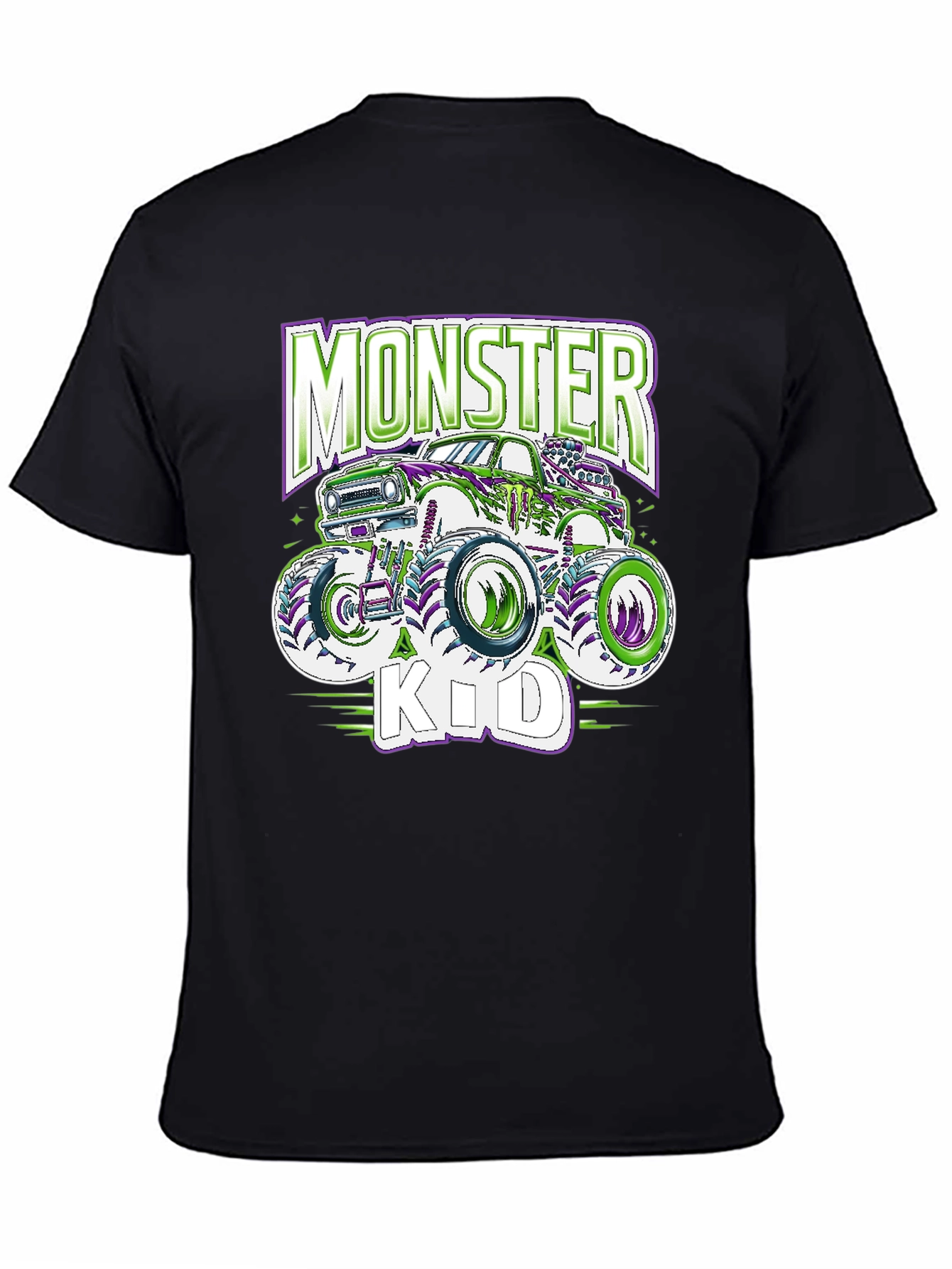 Monster Kid Truck Graphic T-Shirt