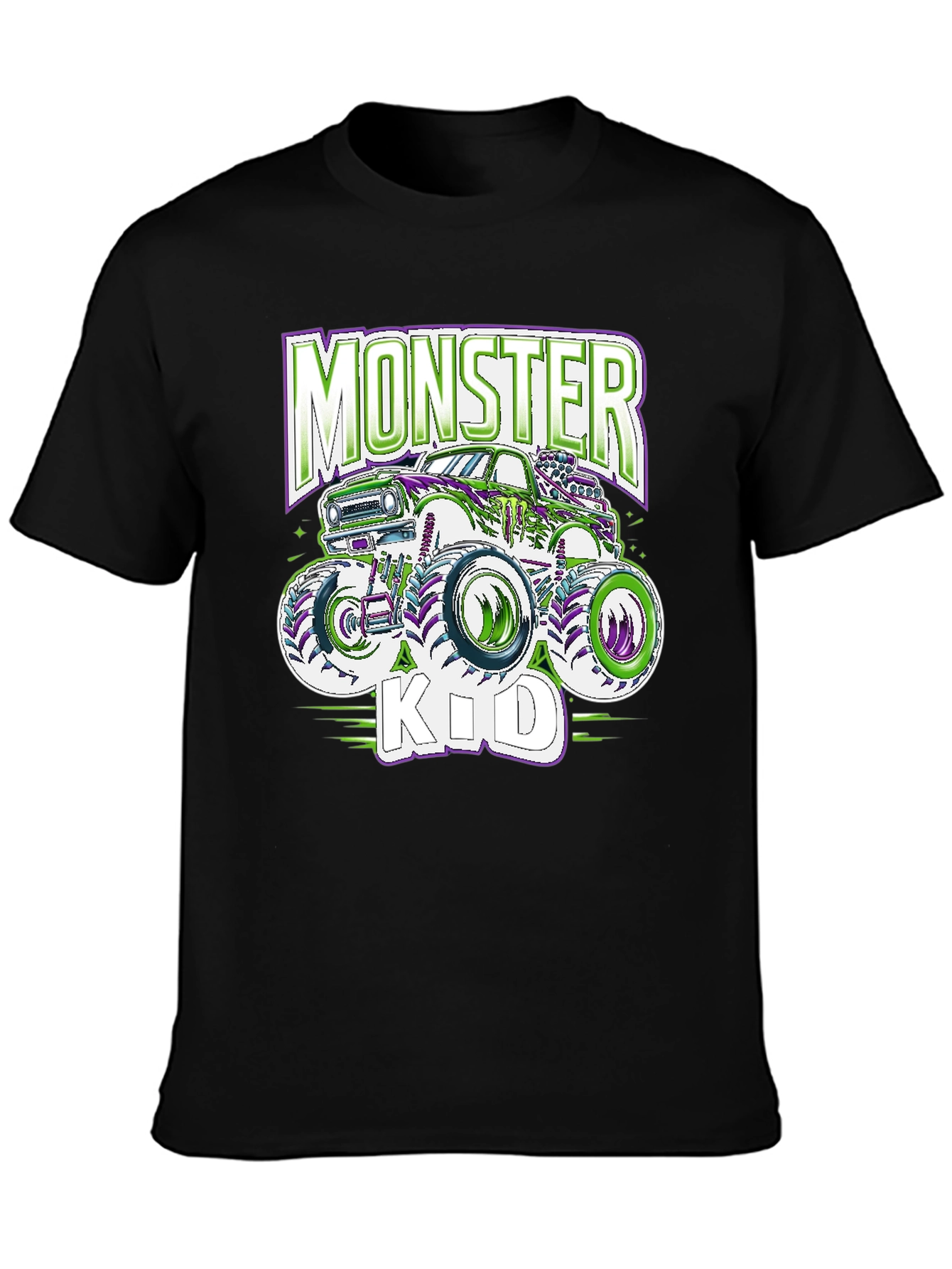 Monster Kid Truck Graphic T-Shirt
