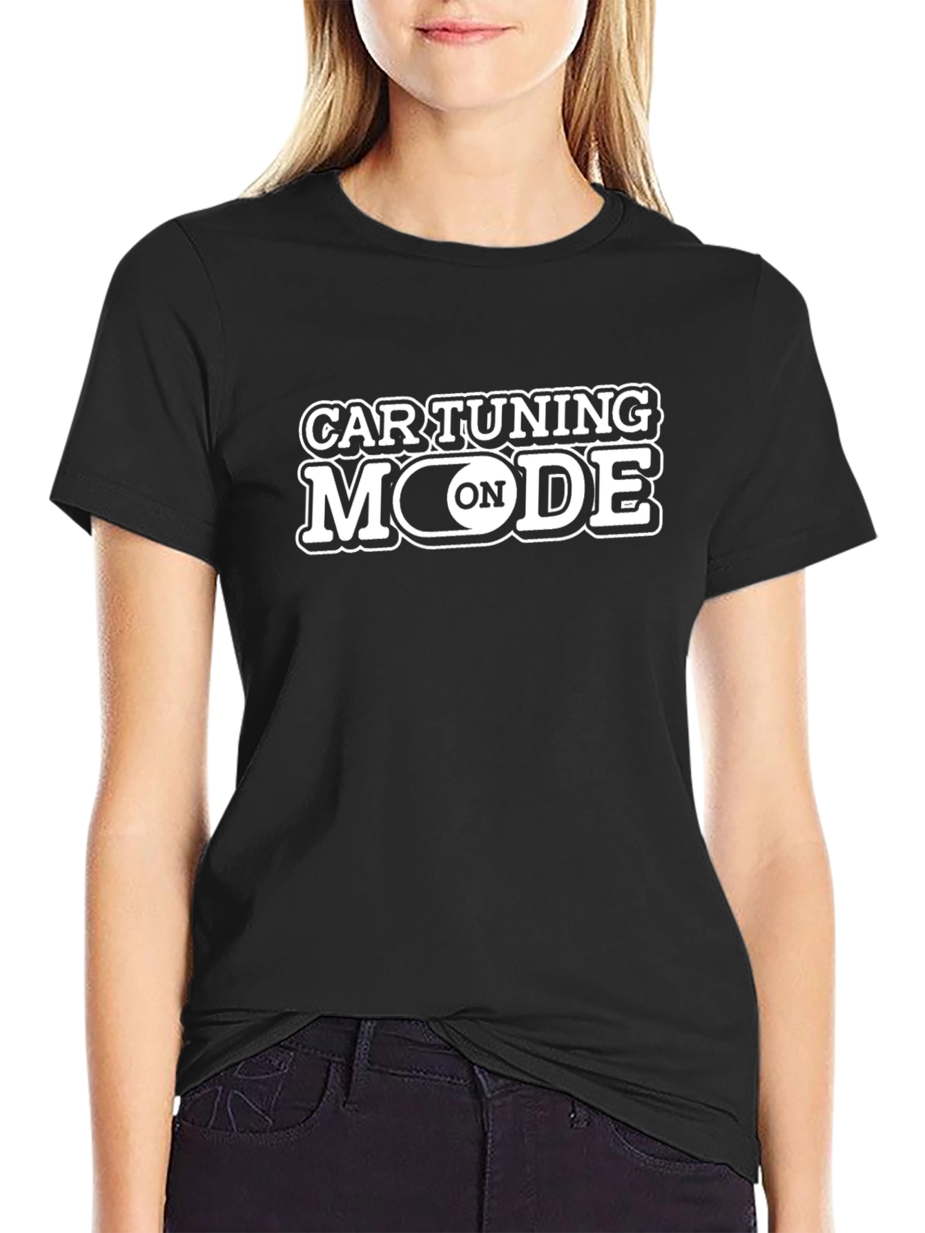Car Tuning Mode On T-Shirt - Automotive Enthusiast Tee