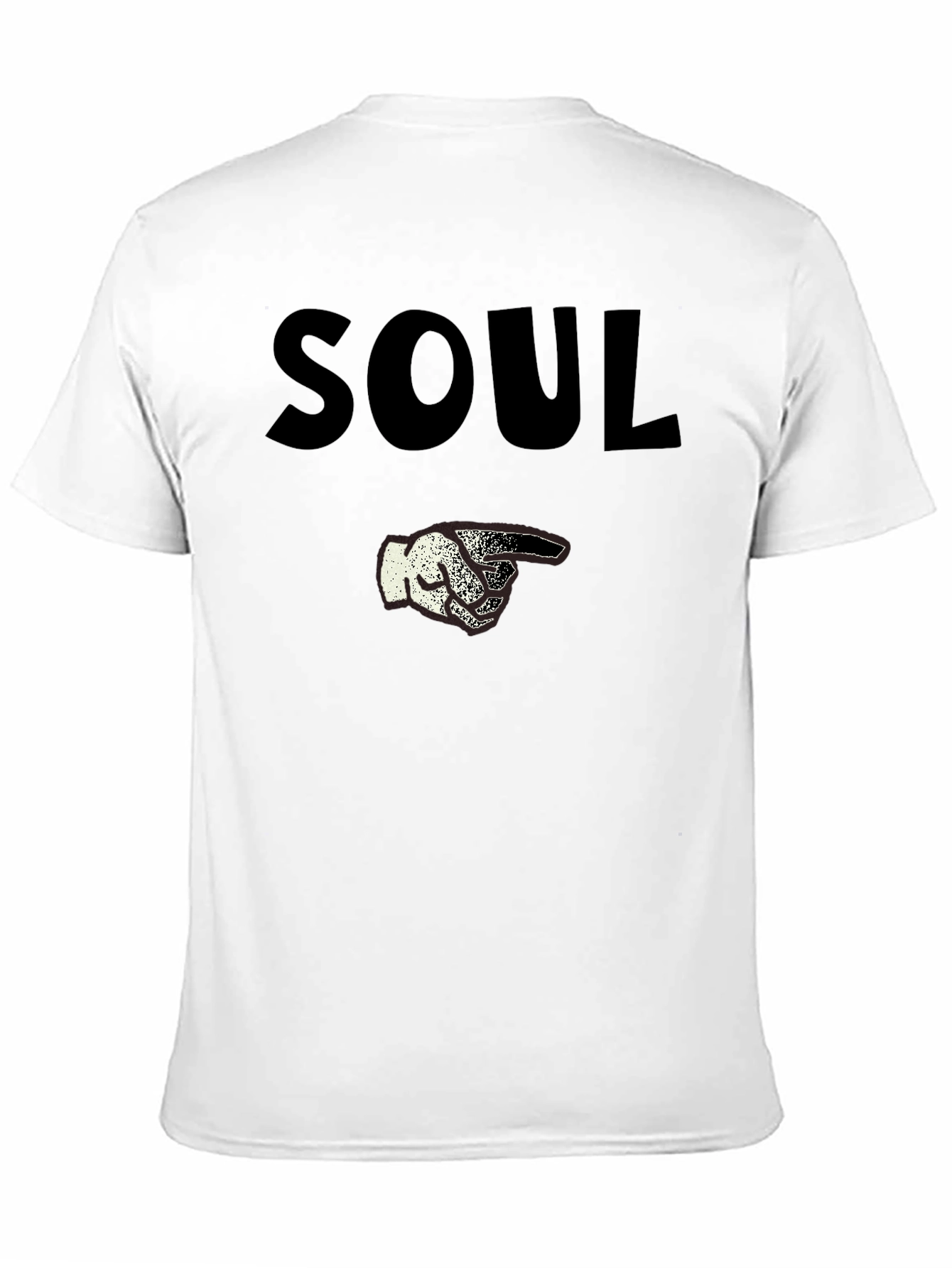 Soul Pointing Hand Graphic Tee - Unique Casual Wear