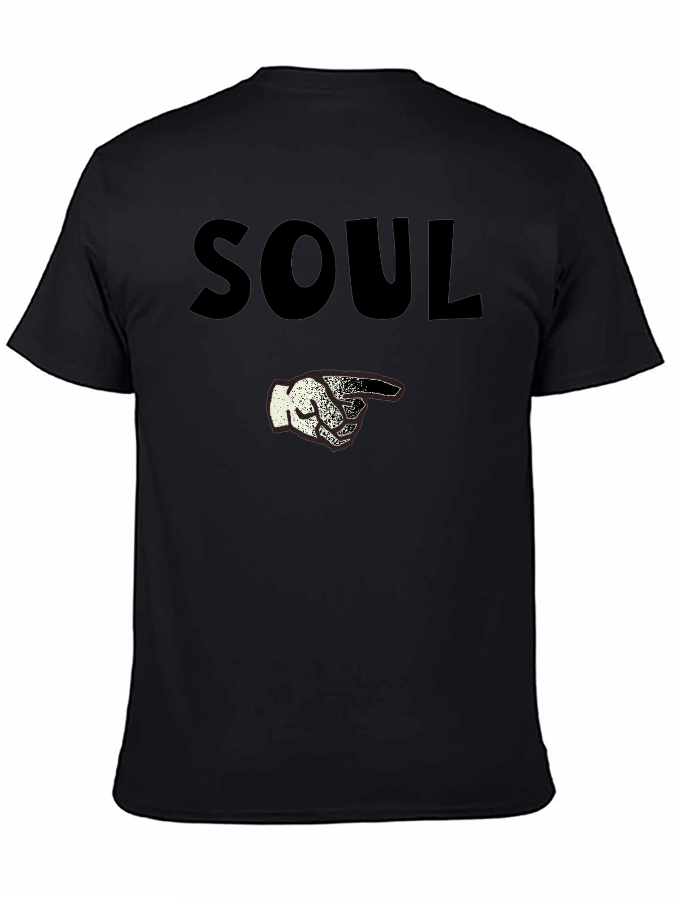 Soul Pointing Hand Graphic Tee - Unique Casual Wear