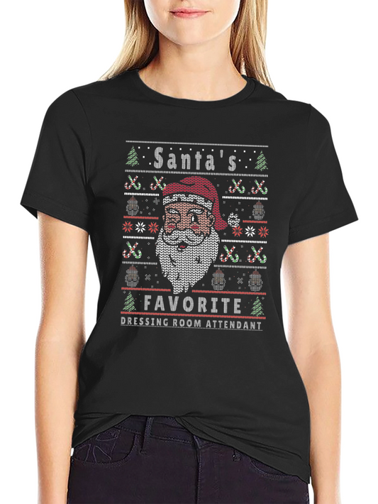 Santas Favorite Dressing Room Attendant T-Shirt