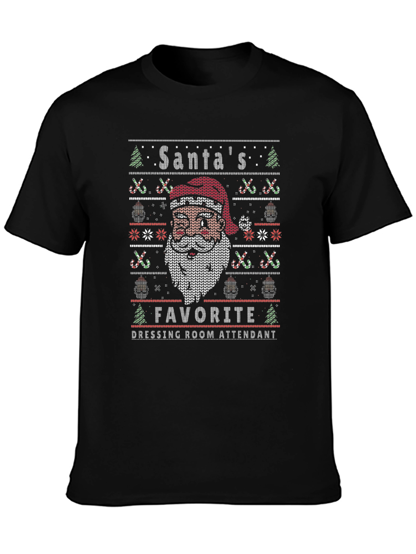 Santas Favorite Dressing Room Attendant T-Shirt