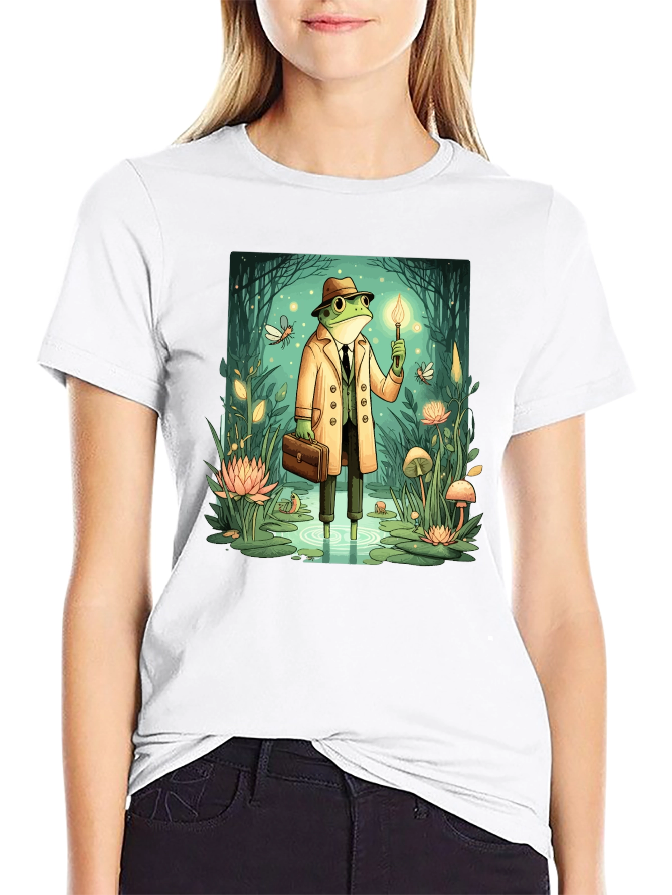 Detective Frog T-Shirt